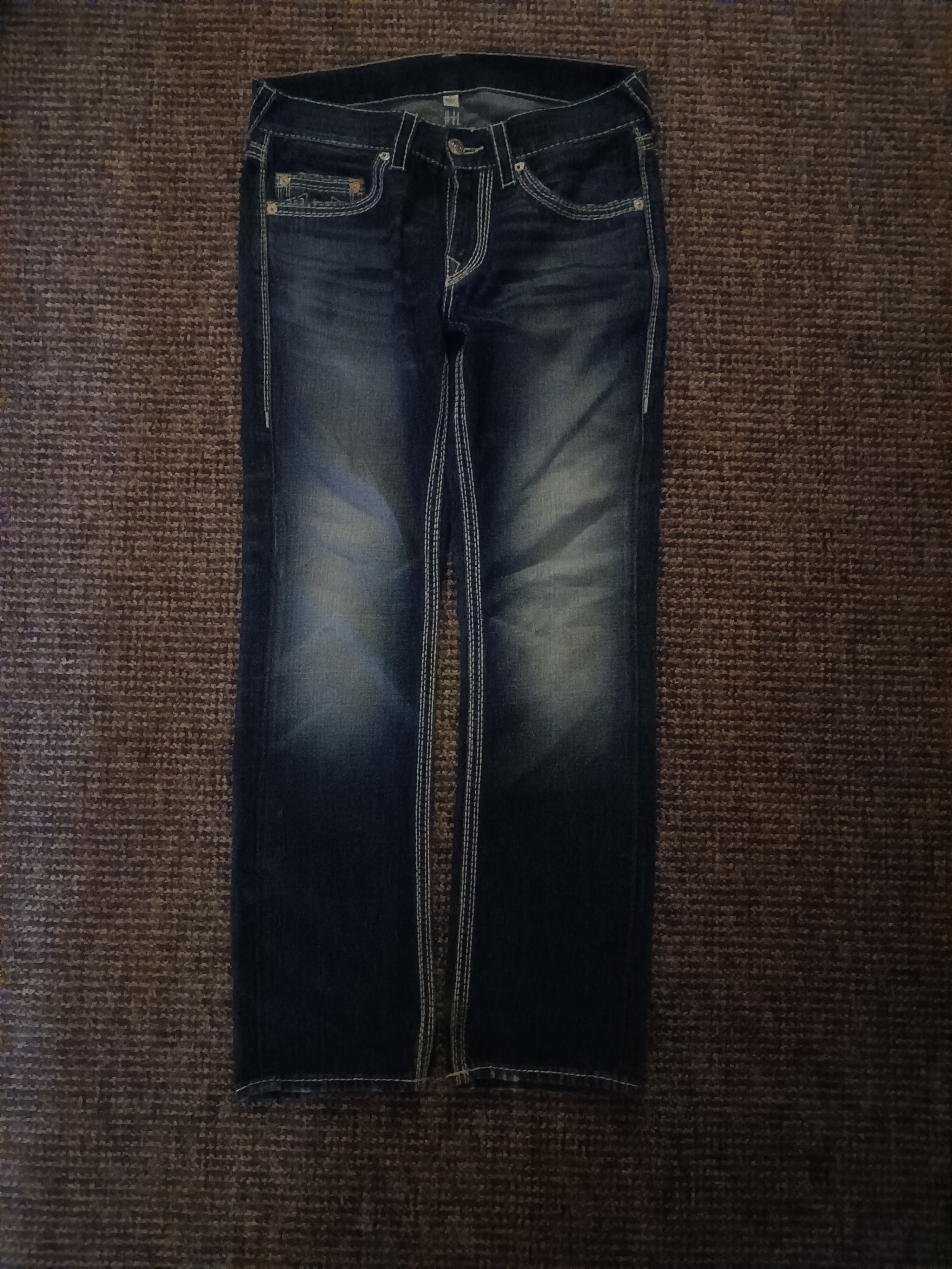 True Religion 🔥🔥 Vintage rare TRUE RELIGION Straight Big QT Size US 31 - 2 Thumbnail