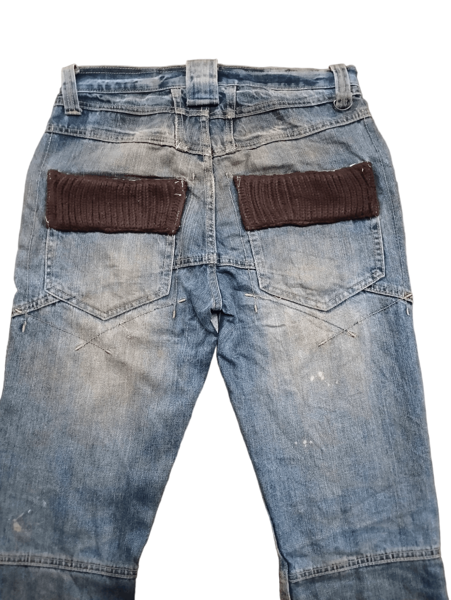 PPFM Flare PPFM Distressed Custom Pants Design Punk Style Size US 32 / EU 48 - 12 Thumbnail