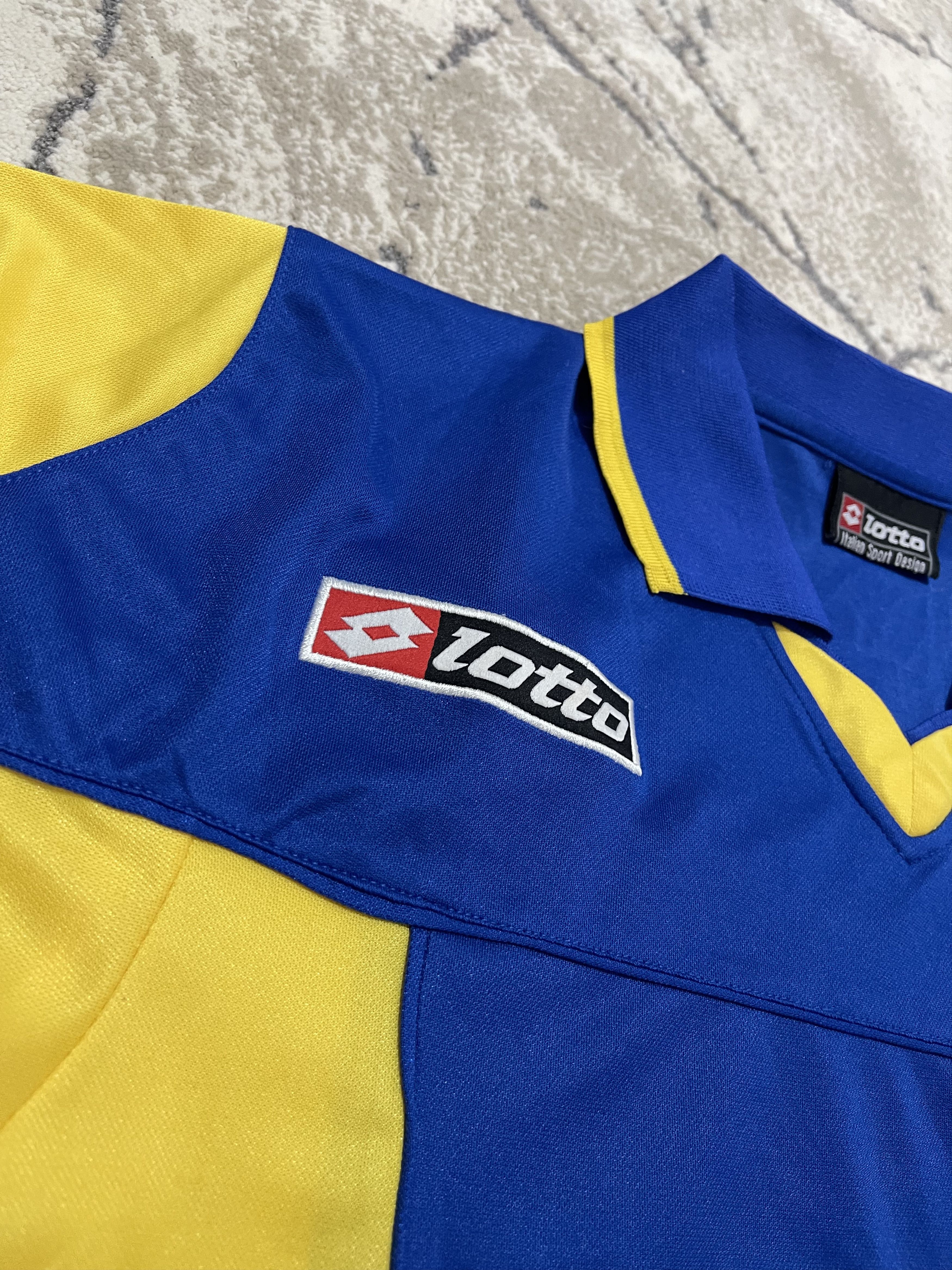 Lotto Sport Vintage Lotto Ukraine Jersey M 2004–06 Blue Yellow Size US M / EU 48-50 / 2 - 5 Thumbnail