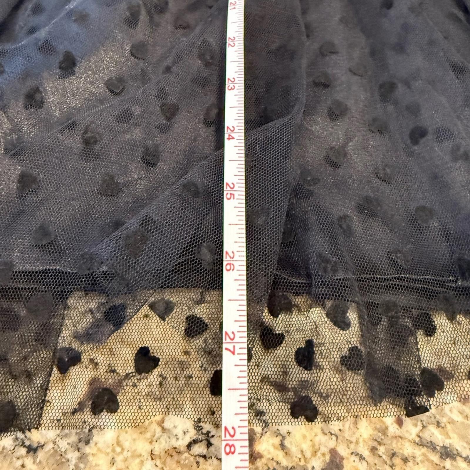 Other Strapless black heart polka dot fit & flare mini dress SZ M Size M / US 6-8 / IT 42-44 - 9 Thumbnail