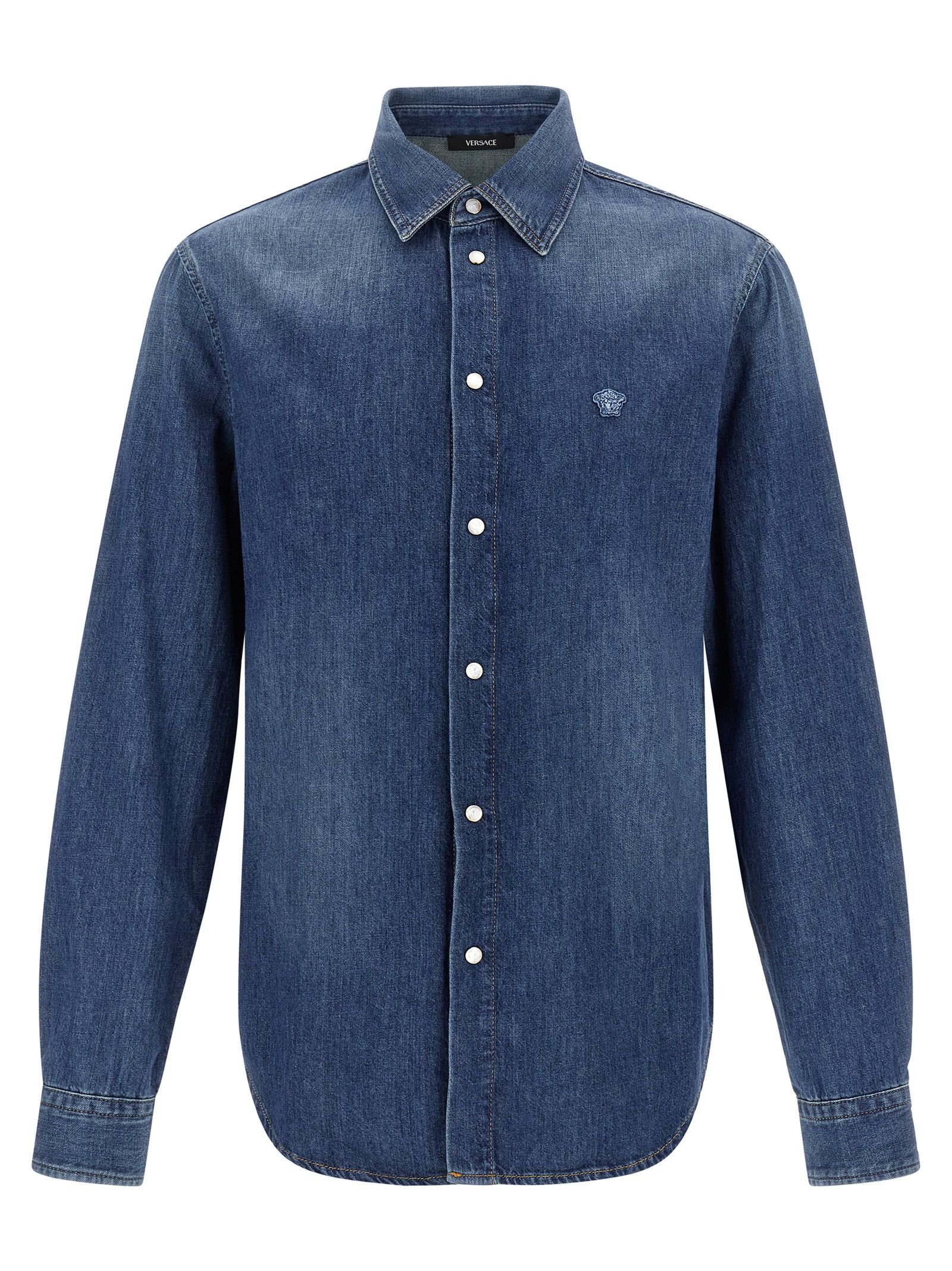 Versace 'Medusa' Patch Shirt Size US M / EU 48-50 / 2 - 1 Thumbnail