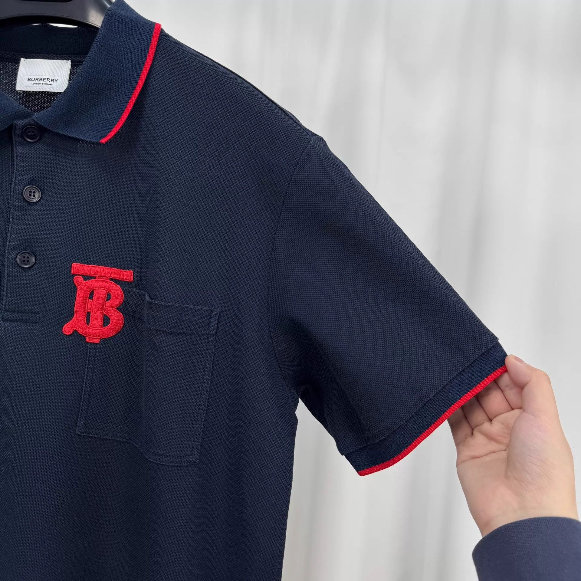 Burberry Burberry Embroidered Polo S 98 New 4900 KL10925 Size US S / EU 44-46 / 1 - 4 Thumbnail