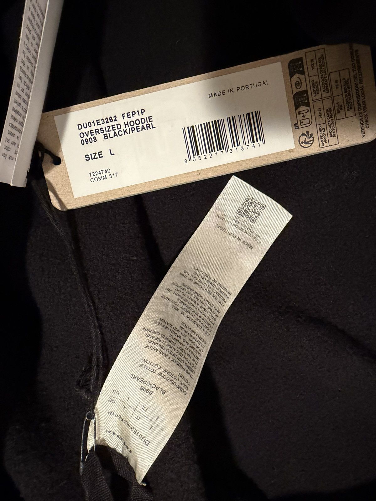 Rick Owens Rick Owens mens hoodie L. $850 Size US L / EU 52-54 / 3 - 3 Thumbnail