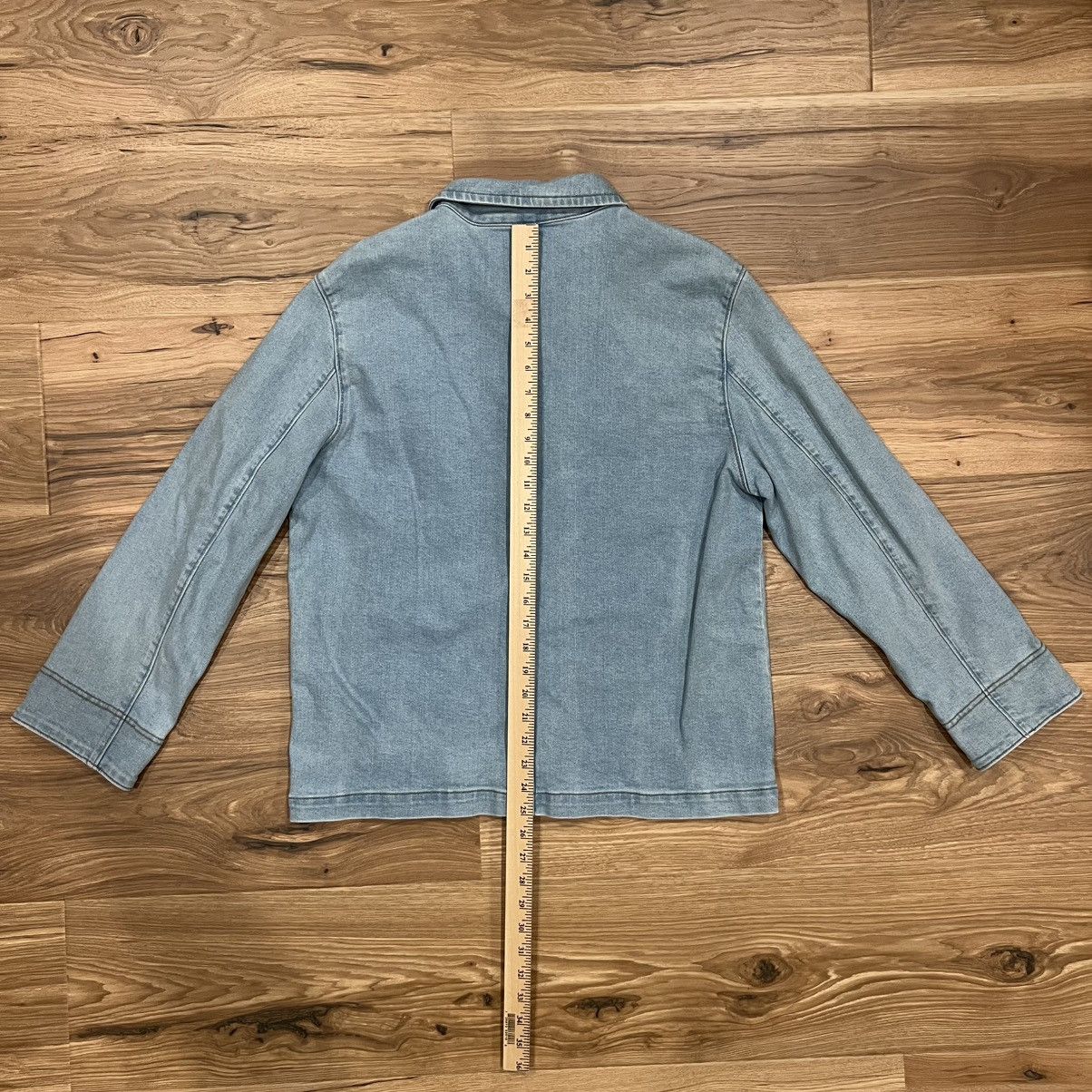 Lee Lee Womens Chore Denim Jacket Blue Large Size L / US 10 / IT 46 - 8 Thumbnail