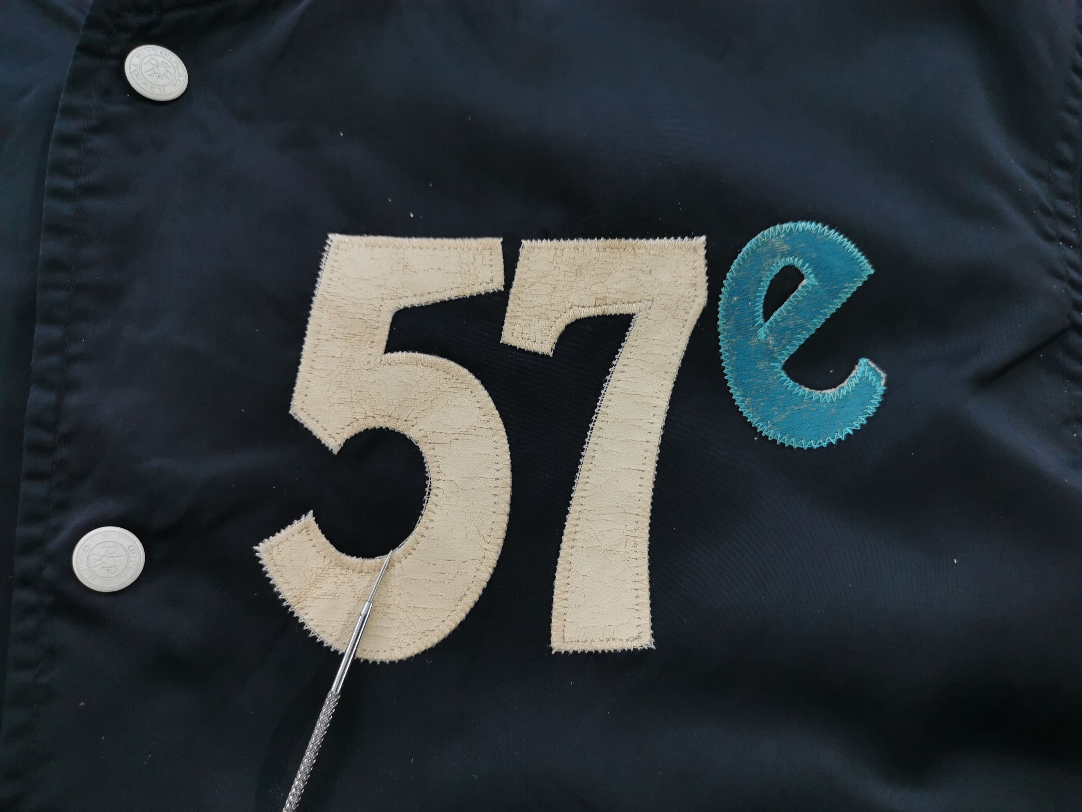 PPFM Vintage 90's PPFM 57e Varsity Nylon Jacket Size M Size US M / EU 48-50 / 2 - 4 Thumbnail