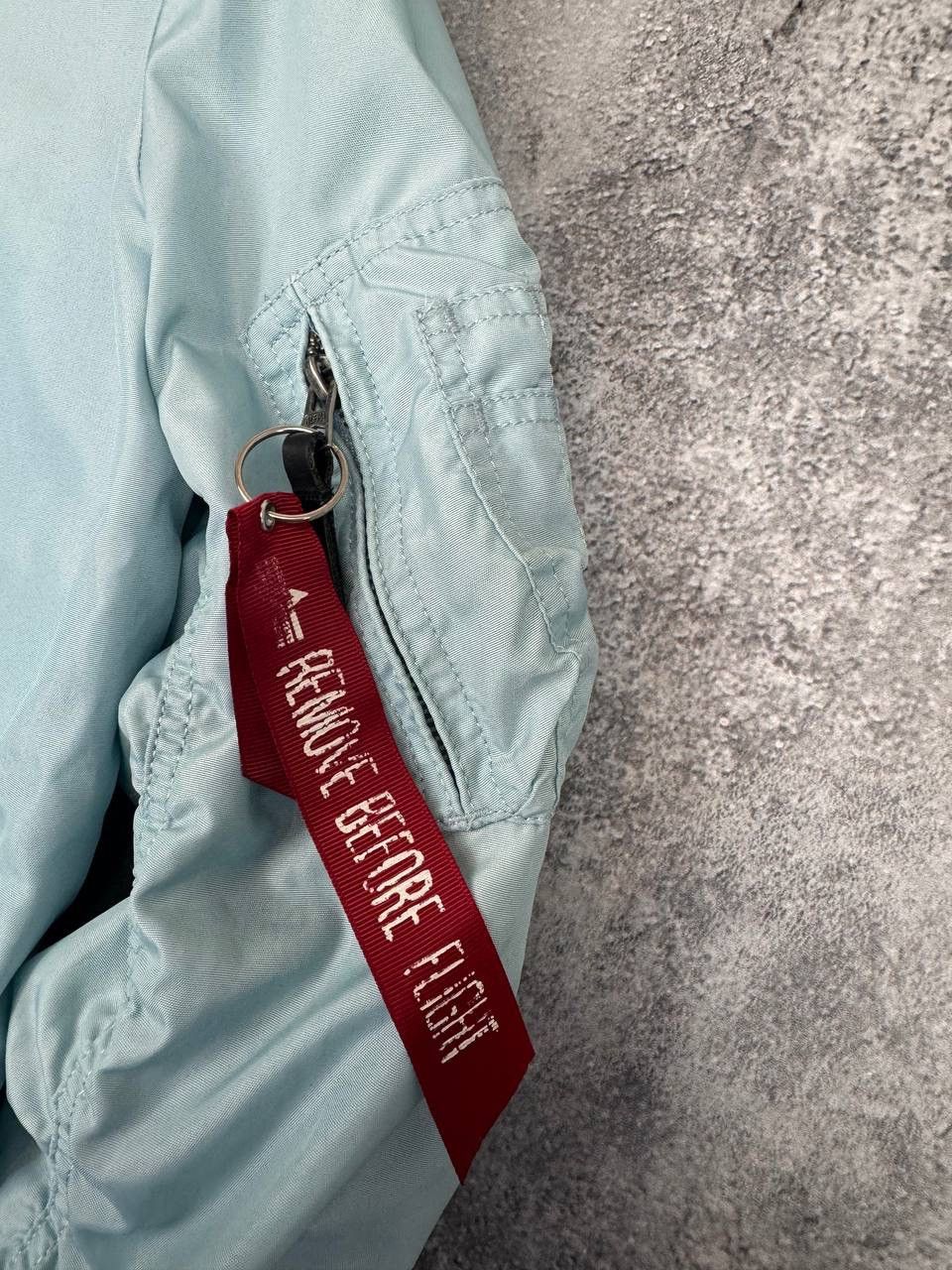 Alpha Industries Alpha Industries Women Bomber Jacket Light Blue Size M Size M / US 6-8 / IT 42-44 - 3 Thumbnail