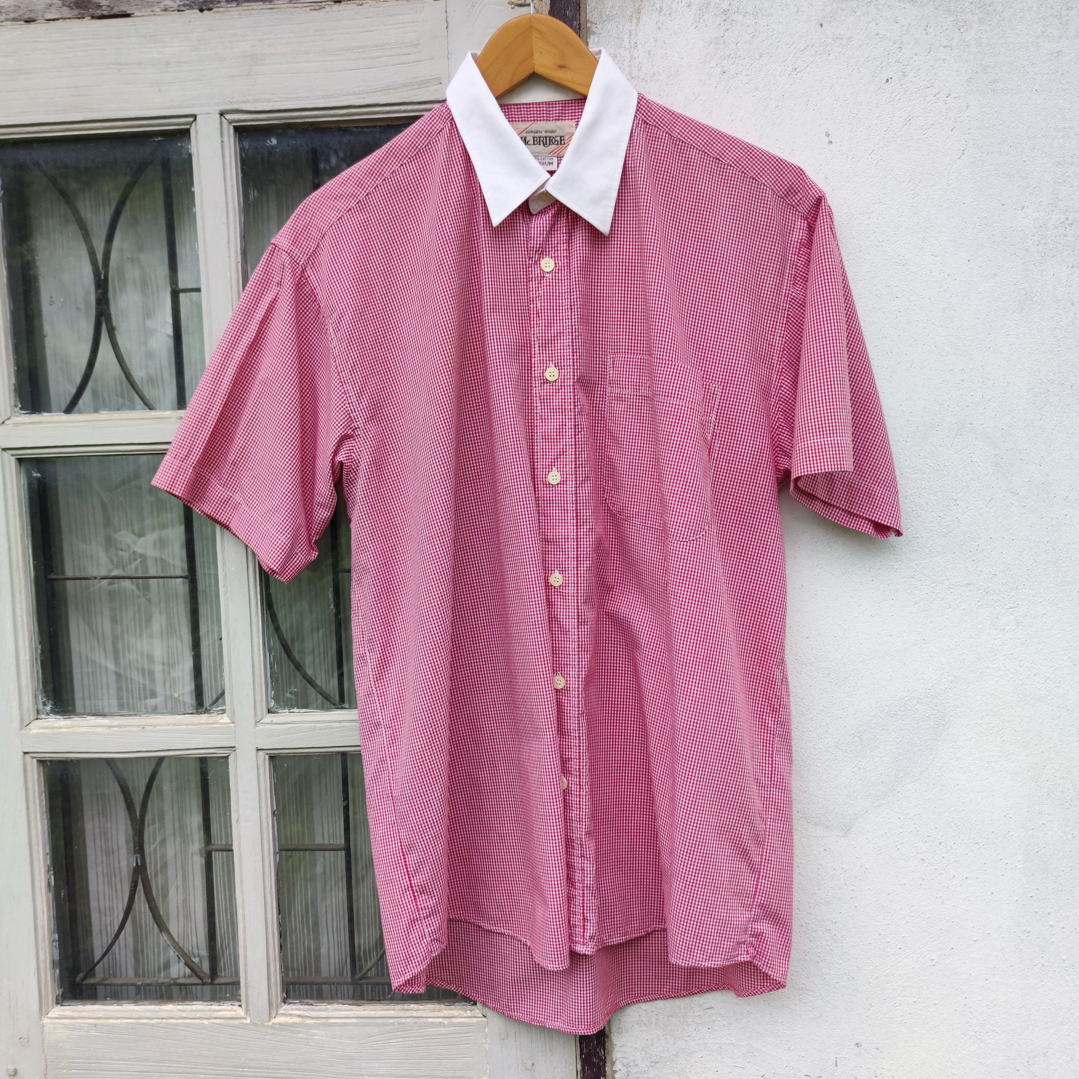 Designer × Japanese Brand × Vintage Mc.Bridge Complete Mode Japanese Brand Checkered Shirt Size US M / EU 48-50 / 2 - 1 Thumbnail