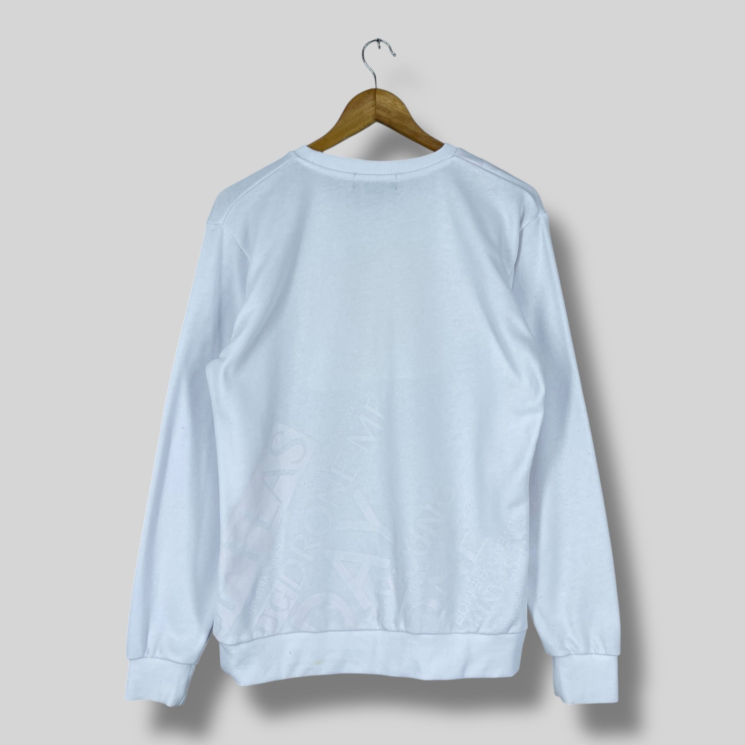 In The Attic Vintage IN THE ATTIC Quotes Printed Embroidery Sweatshirt Size US M / EU 48-50 / 2 - 8 Thumbnail