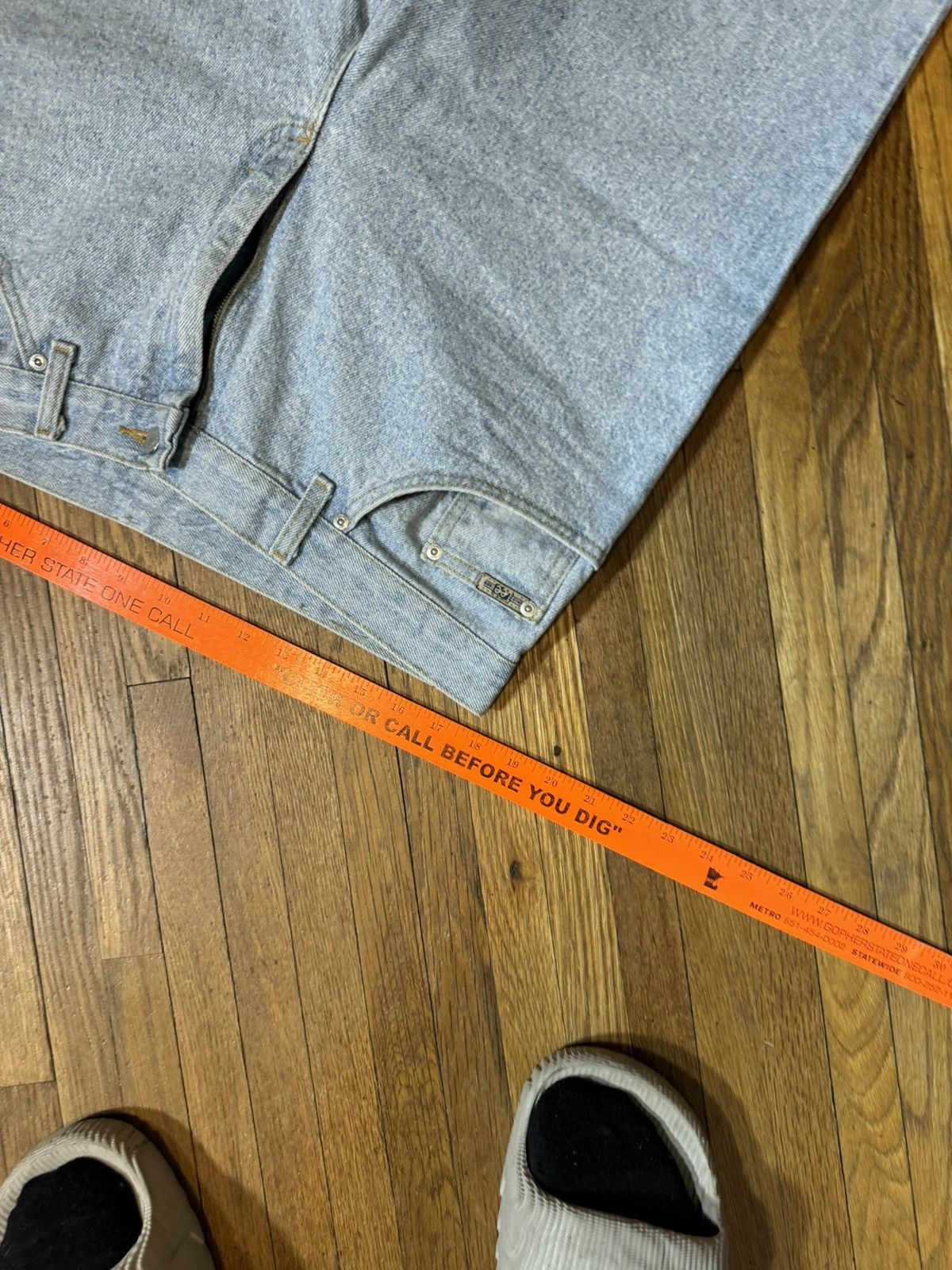Lee × Vintage Vintage Lee Jeans 36 x 30 Size US 36 / EU 52 - 6 Thumbnail