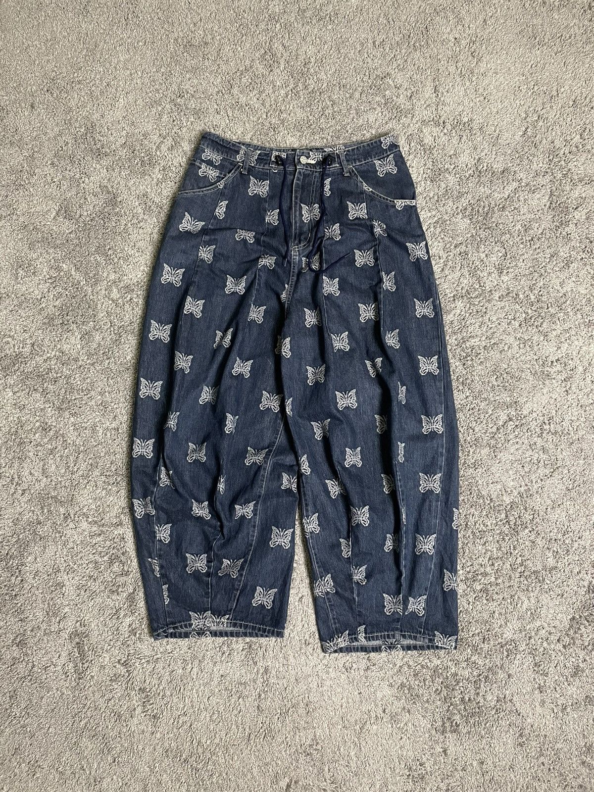 Needles Needles Butterfly Baggy Jeans Size US 30 / EU 46 - 1 Thumbnail