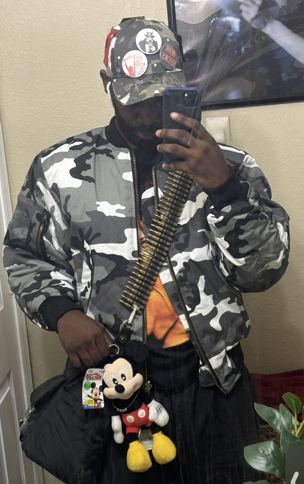 Other ALL WAR NO PEACE (LED LIGHT BOMBER JACKET Size US M / EU 48-50 / 2 - 6 Thumbnail