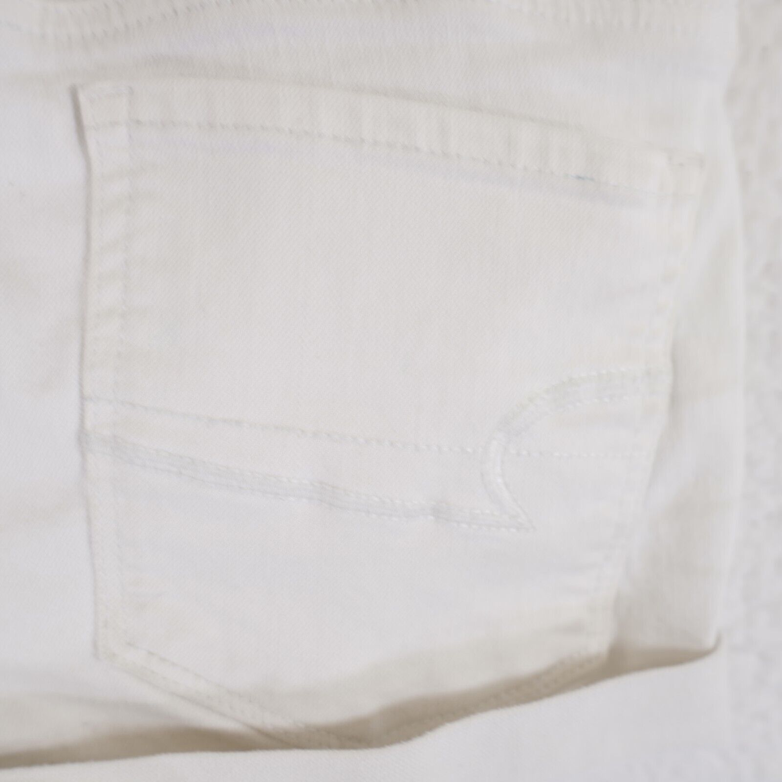 American Eagle Outfitters American Eagle White Denim Super Stretch Shorts Size 4 28/3 Size US 28 / EU 44 - 5 Thumbnail