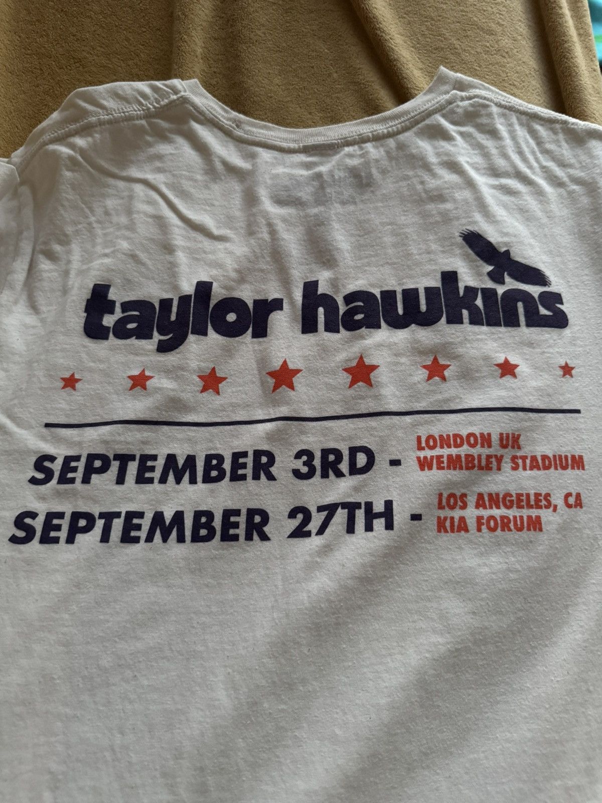 Vintage TAYLOR HAWKING & FOO FIGHTERS VINTAGE ROCK BAND TEE SHIRT Size US M / EU 48-50 / 2 - 3 Thumbnail