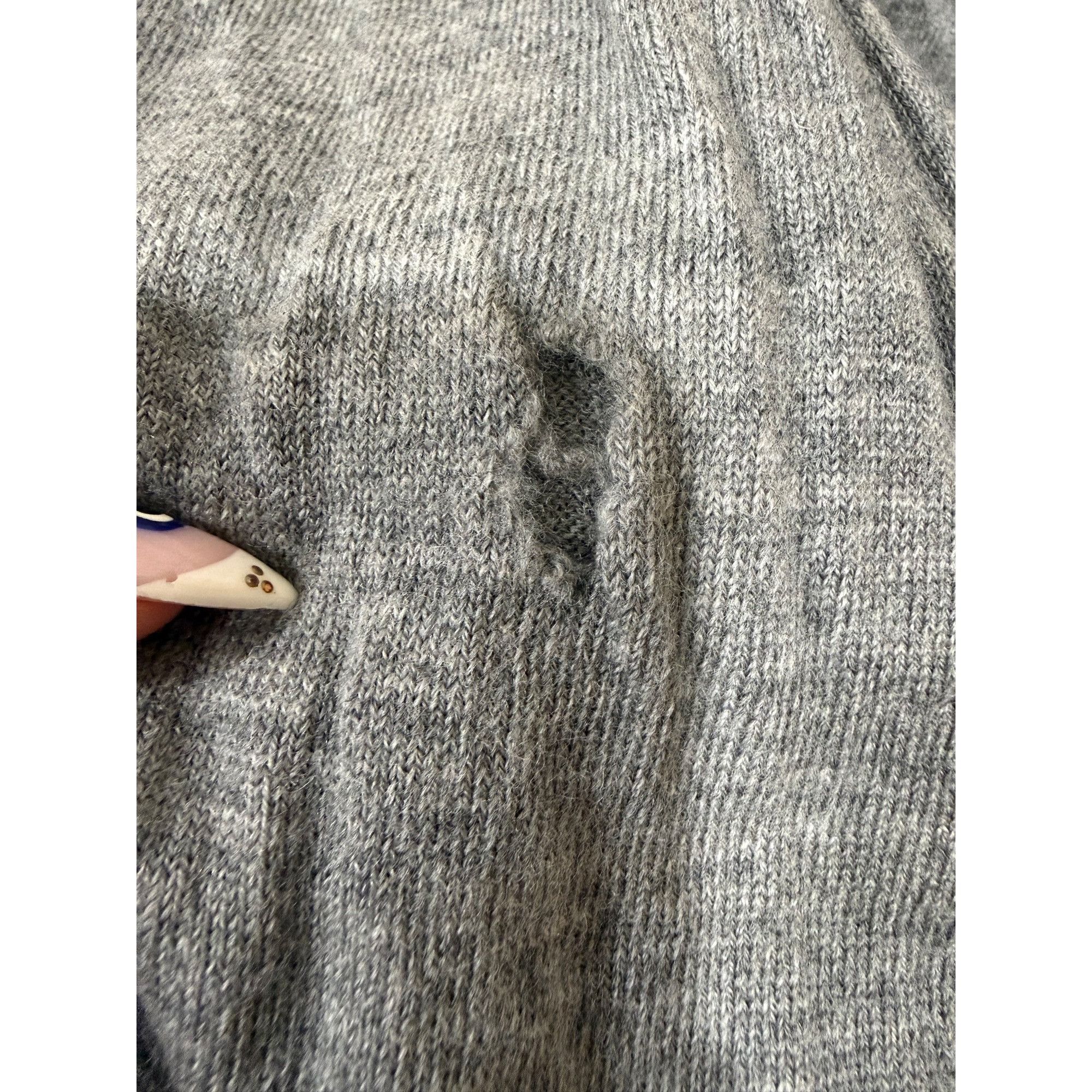 Other Marcello Gray Wool Sweater Size S / US 4 / IT 40 - 8 Thumbnail