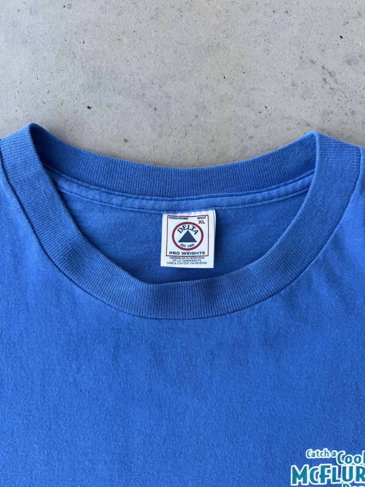 Vintage Vintage 90s McDonald’s McFlurry Promo T-Shirt Size US XL / EU 56 / 4 - 5 Thumbnail