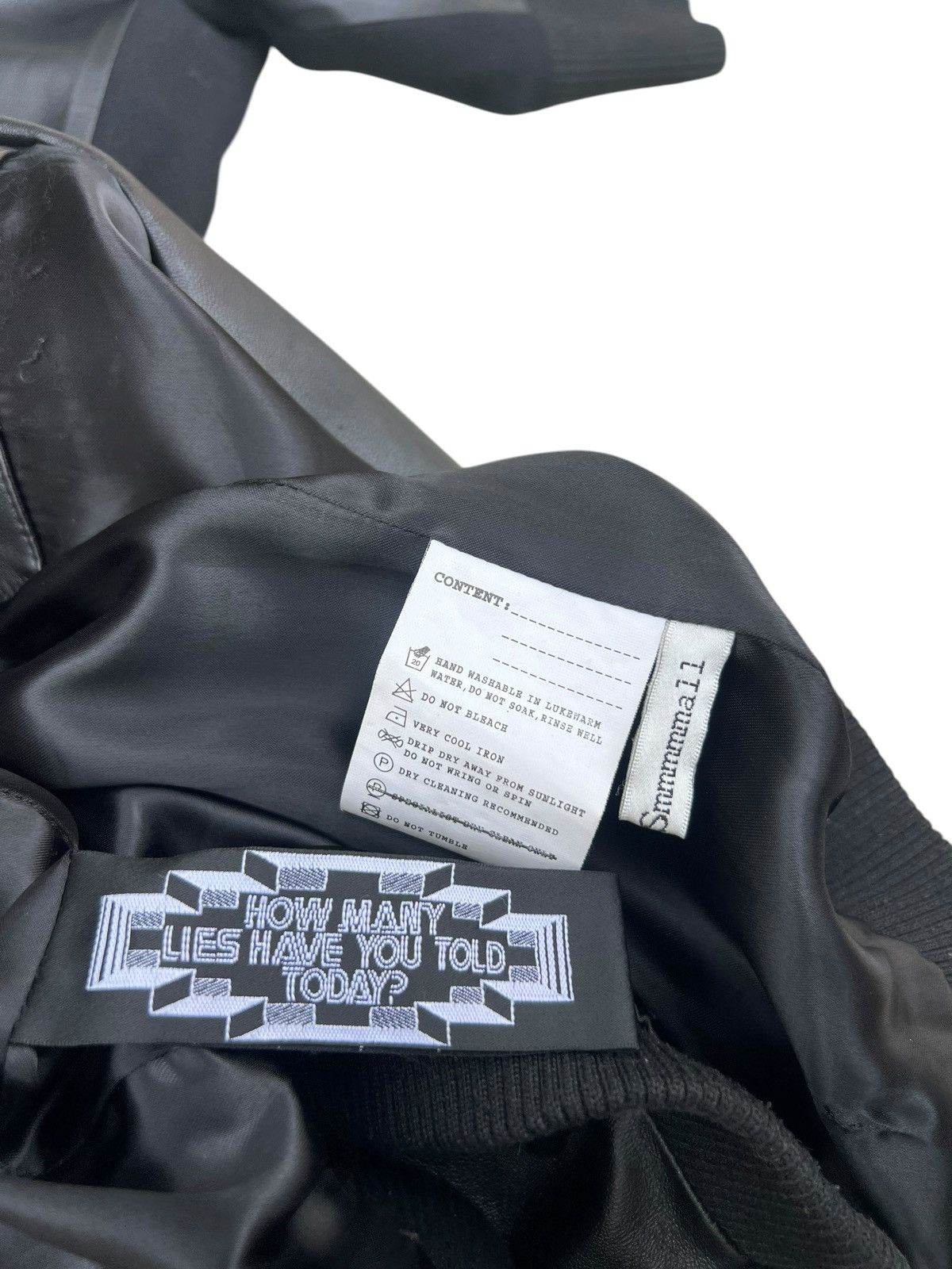 INJURY Injury Australia Hoodie Hybrid Leather Jacket Size US S / EU 44-46 / 1 - 13 Thumbnail
