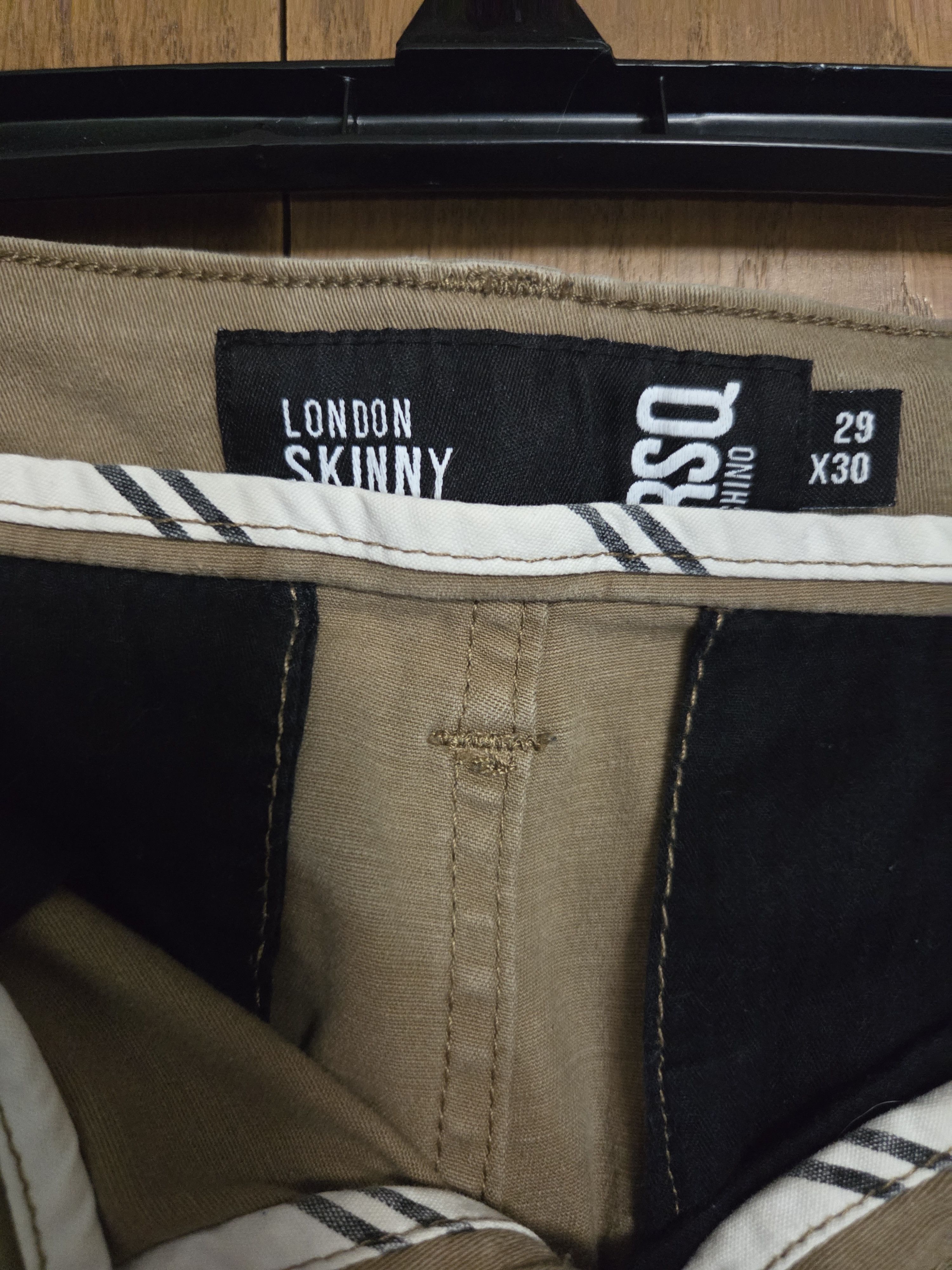 Rsq RSQ Khaki Chinos Size US 29 - 2 Thumbnail