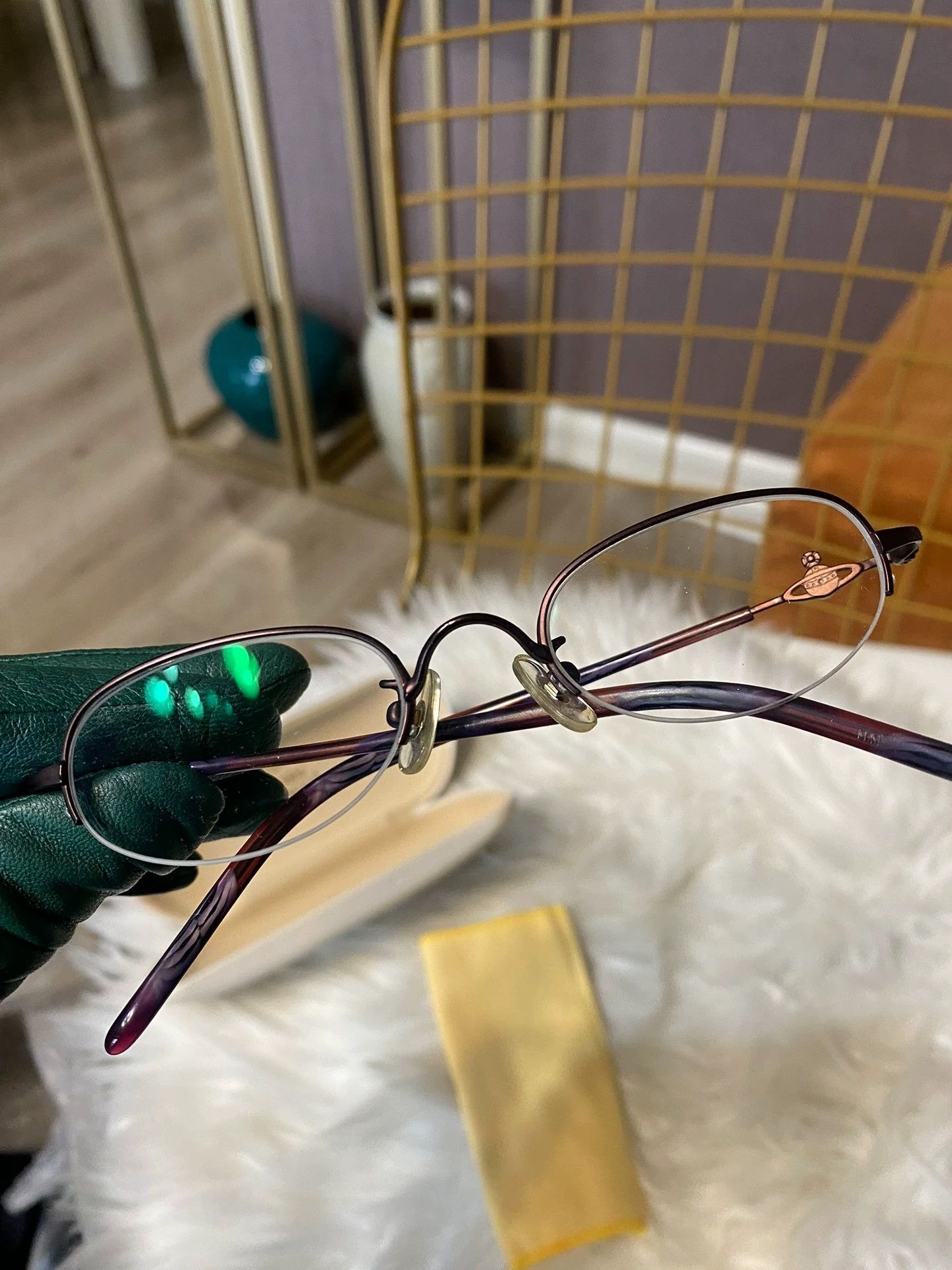 Vivienne Westwood Saturn Semi-rim Glasses