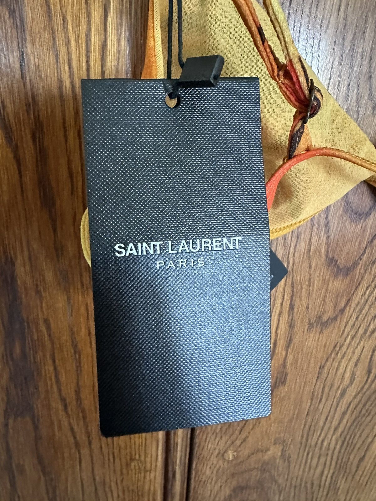 Saint Laurent Paris $590 Saint Laurent palm tree bra brassiere top S Size ONE SIZE - 8 Thumbnail