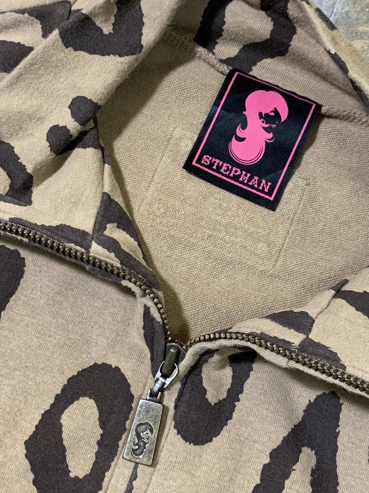 Japanese Brand Y2k style Stepman japan leopard zipper sweater like hysteric Size S / US 4 / IT 40 - 3 Thumbnail