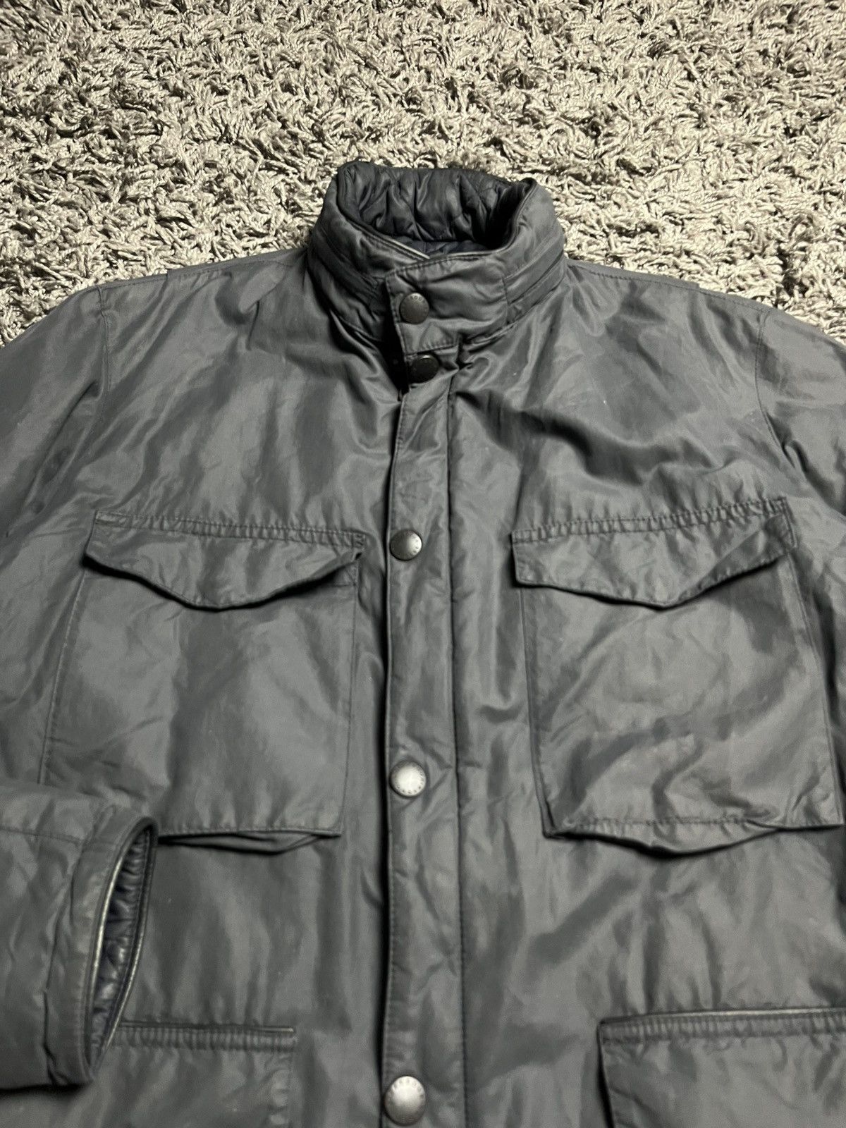 Barbour Rare Barbour Bedley Wax Jacket - Multi-Pocket Field Coat Size US M / EU 48-50 / 2 - 3 Thumbnail