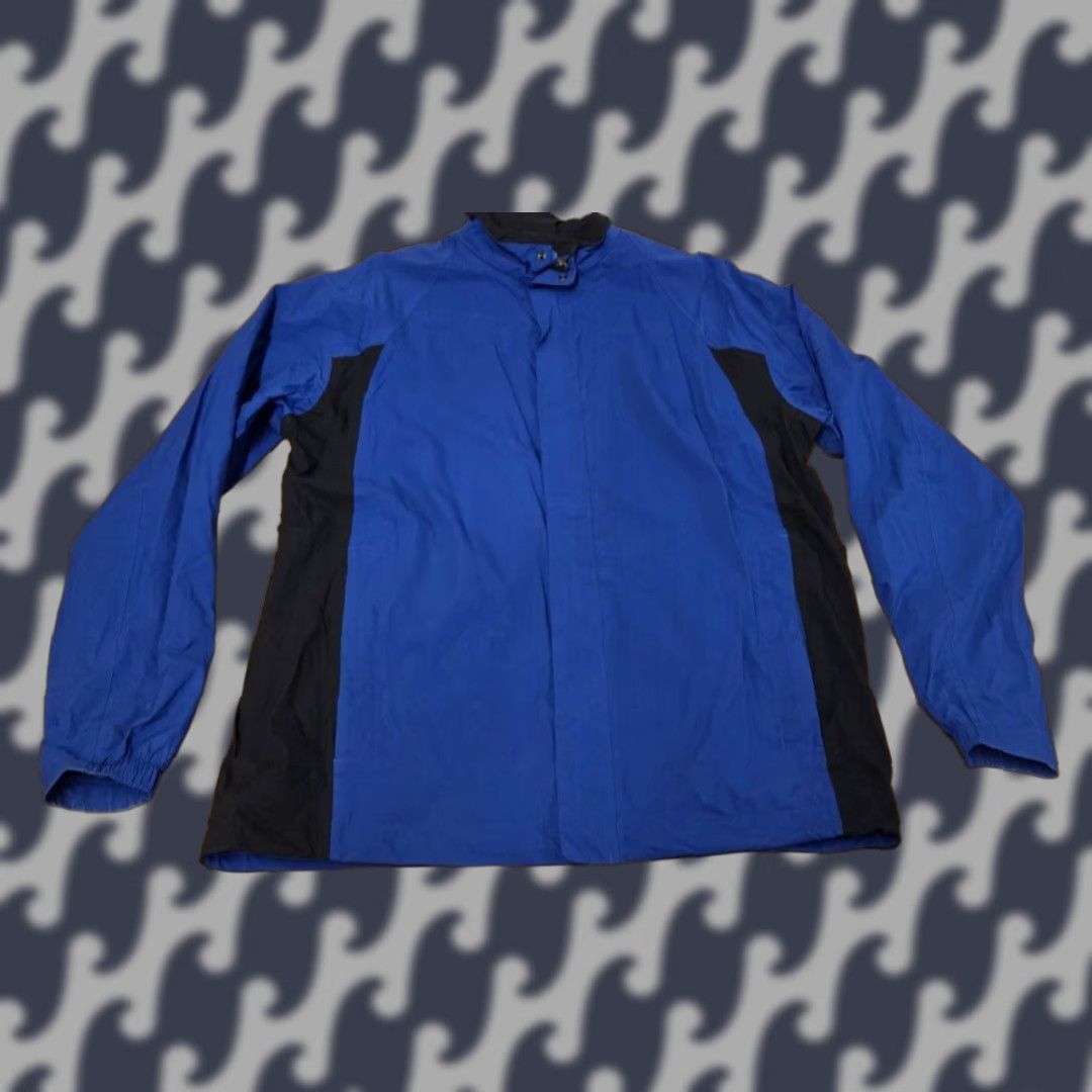 Nike VINTAGE Nike Golf Jacket Mens XL Blue Full Zip Windbreaker Storm Fit 90s Size US XL / EU 56 / 4 - 1 Thumbnail