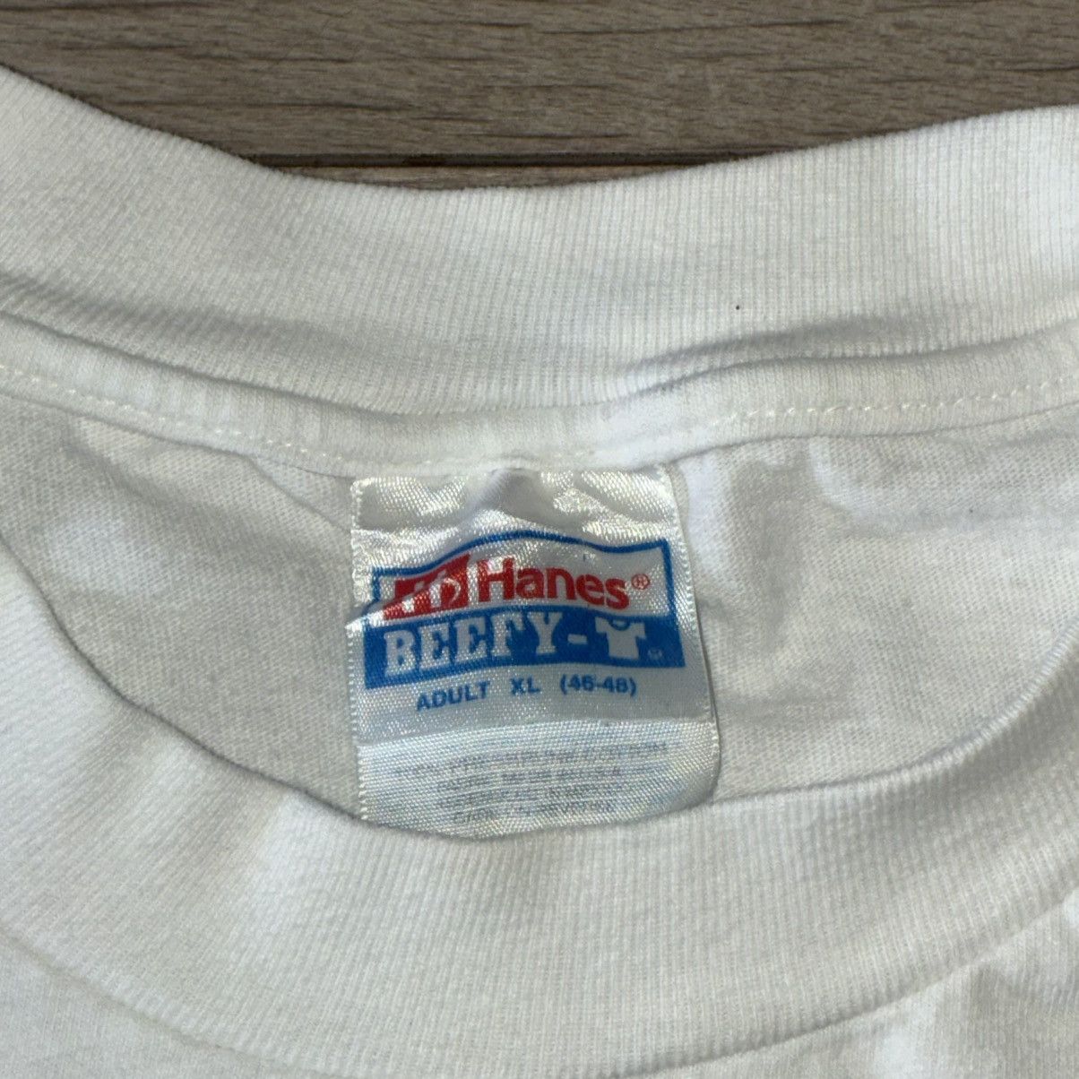 Hanes 1997 Hair style competition team Paul Mitchell tee shirt Size XL / US 12-14 / IT 48-50 - 4 Thumbnail