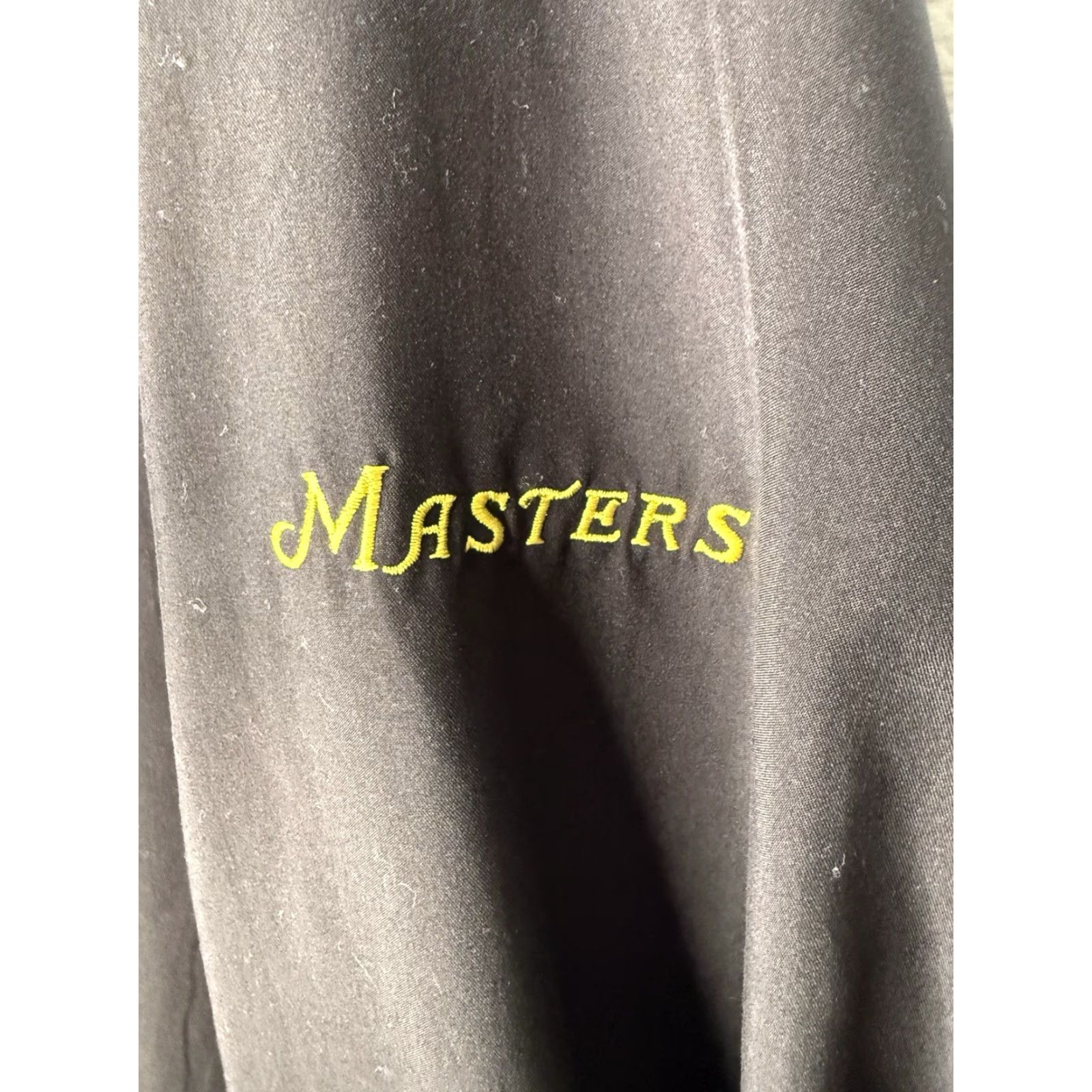 Vintage VINTAGE Slazenger Jacket Windbreaker Mens 2XL Black Golf Augusta Masters Embroidered Logo Comfort Lightweight Pullover Size 2XL Mens Size US XXL / EU 58 / 5 - 6 Thumbnail