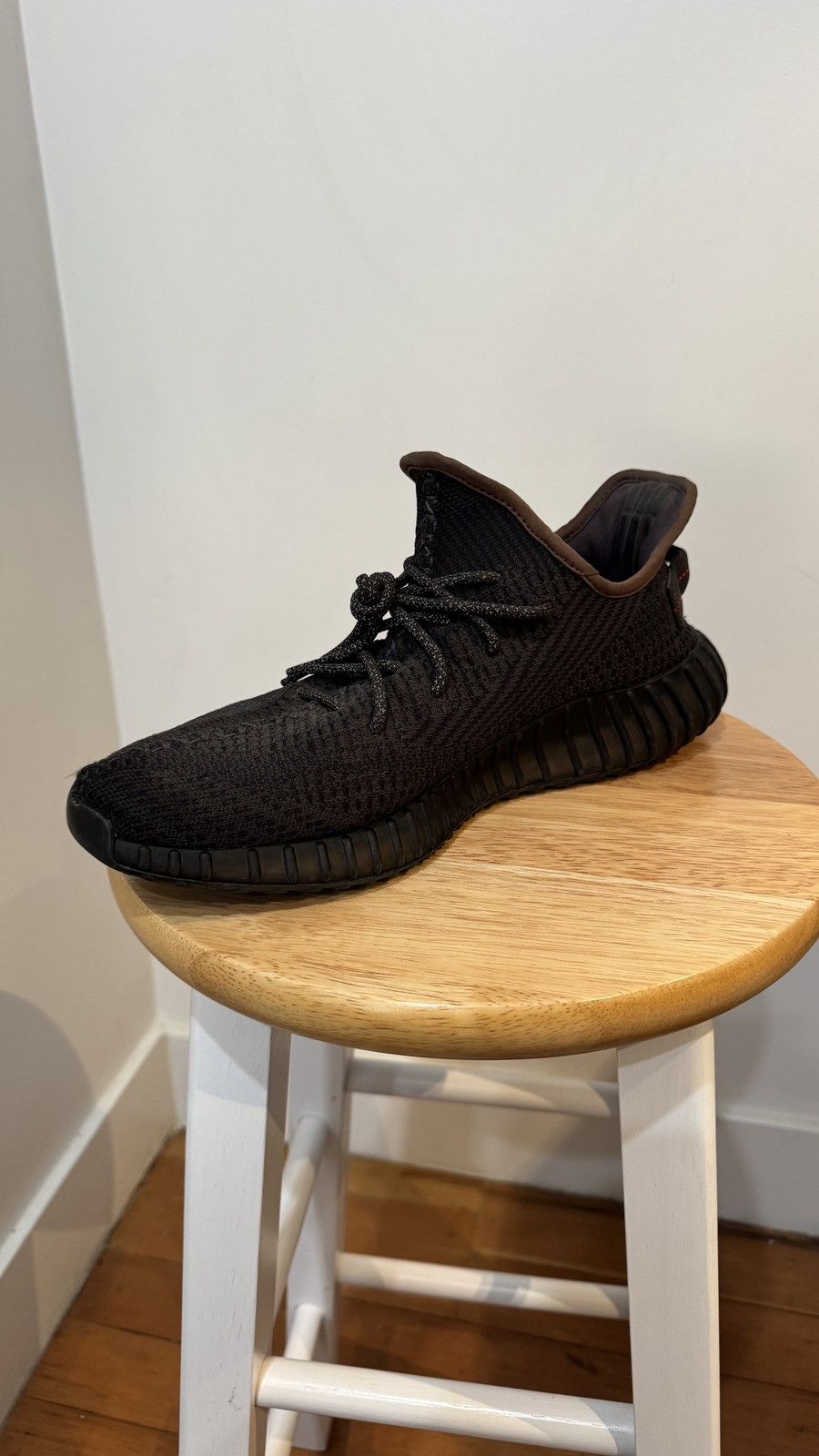 Adidas Yeezy Boost 350 V2 “Black” – Non-Reflective Size US 12.5 / EU 45-46 - 9 Thumbnail