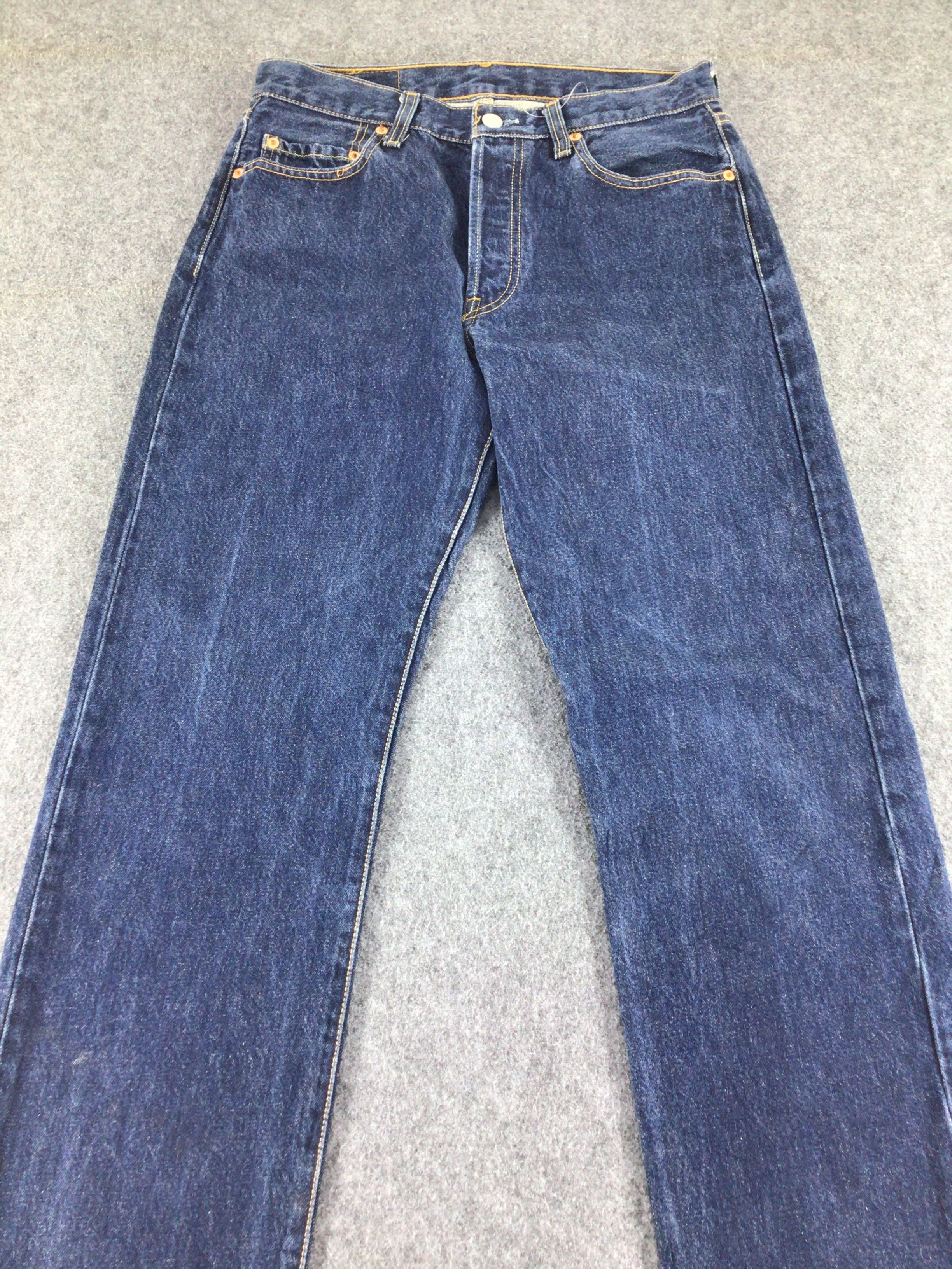 Levi's Rare Vintage Levis 501 Reverse Tab Jeans-J297 Size US 29 - 3 Thumbnail