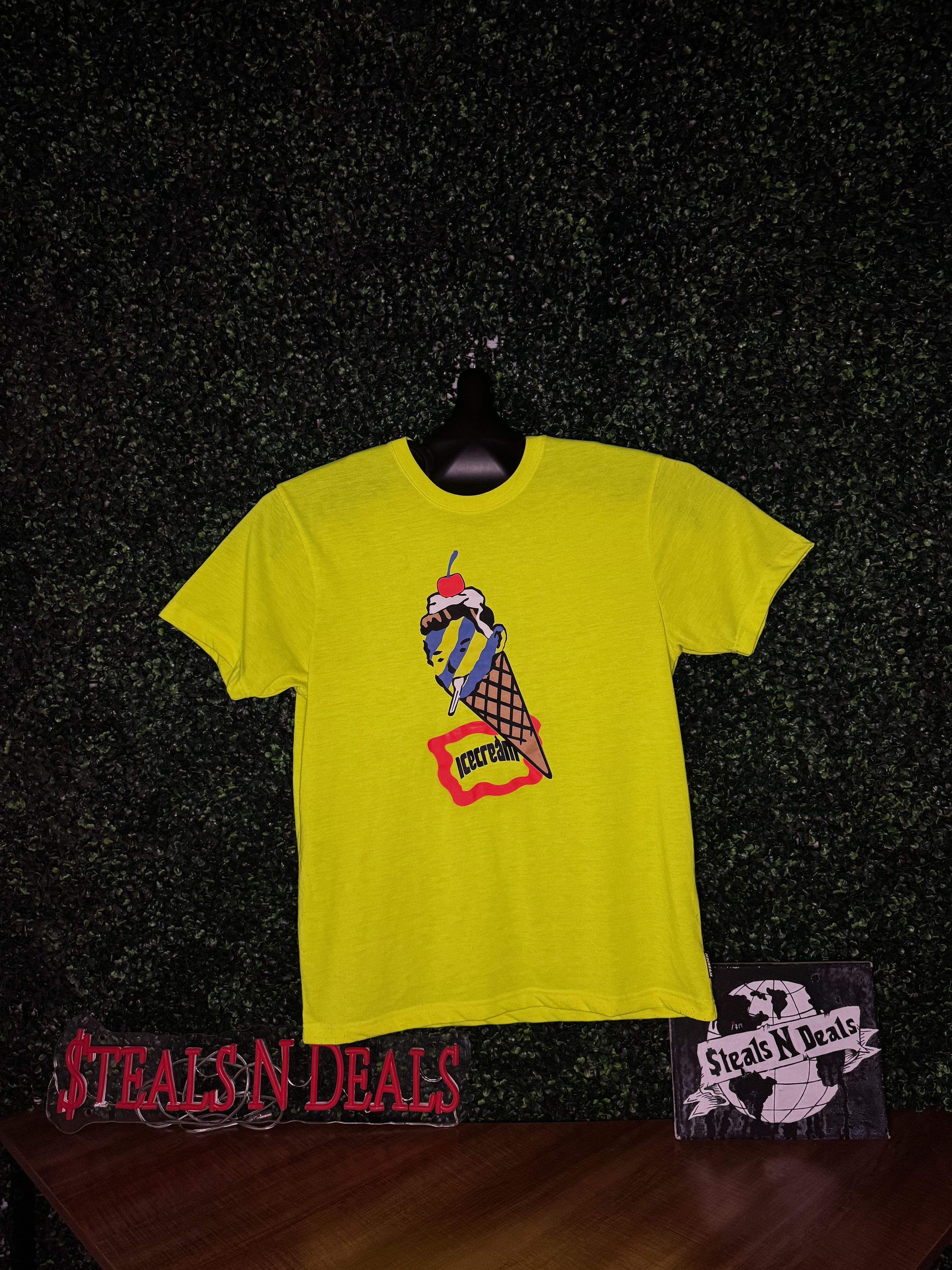 Icecream Ice cream neon green tee Size US L / EU 52-54 / 3 - 1 Thumbnail