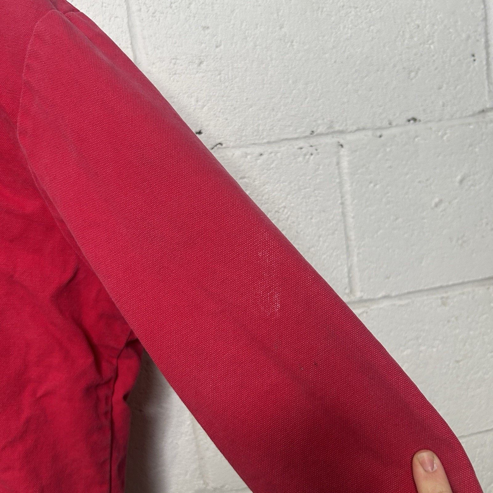 Vintage Vintage Polar King Quilted Canvas Hooded Jacket “Red Black” Size US L / EU 52-54 / 3 - 7 Thumbnail