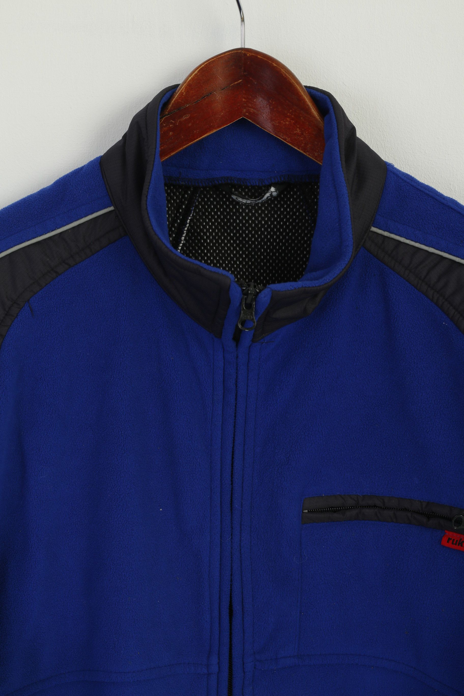 Vintage Rukka Men L Fleece Jacket Blue Zip Up Windstopper 2549 Size US L / EU 52-54 / 3 - 3 Thumbnail
