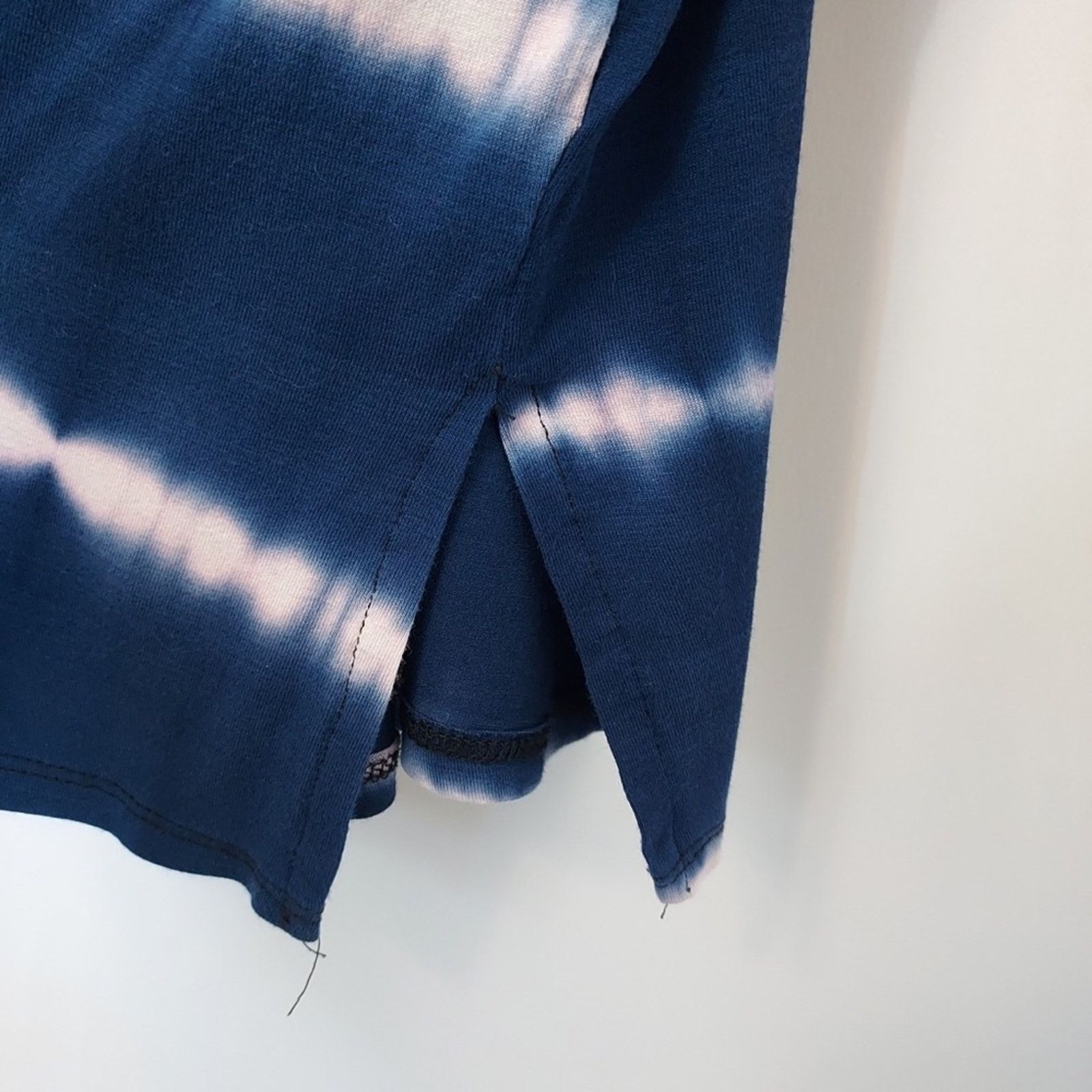 Other French Laundry Tie Dye Laced Short Sleeves Blouse Shirt Top Size 3XL / US 20-22 - 6 Thumbnail