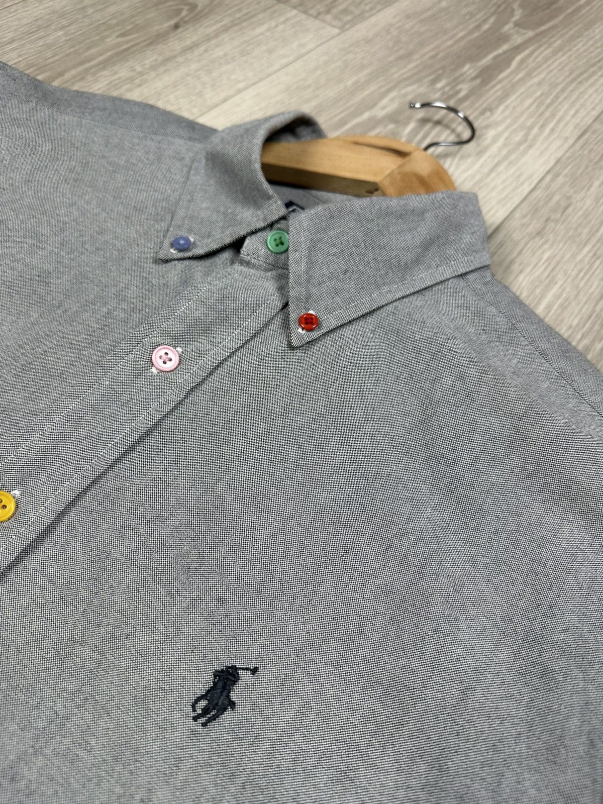 Ralph Lauren Polo Ralph Lauren Gray Shirts Button Ups Long Sleeve Size US L / EU 52-54 / 3 - 5 Thumbnail