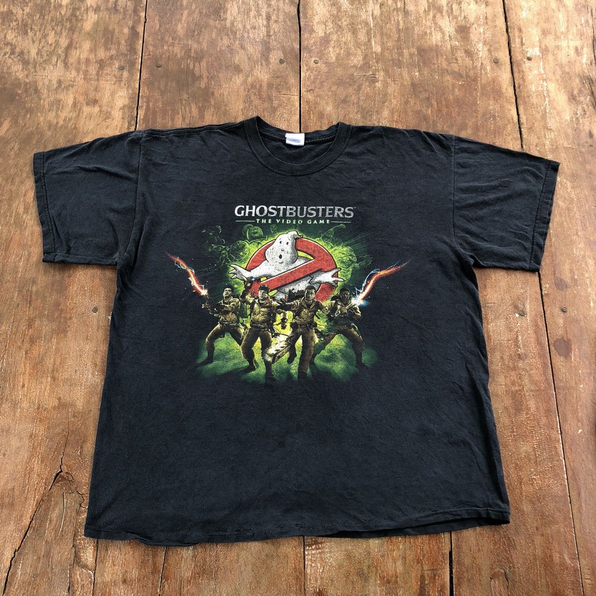 Vintage Vintage Ghostbuster The Video Game Rare T Shirt Size US XL / EU 56 / 4 - 2 Thumbnail
