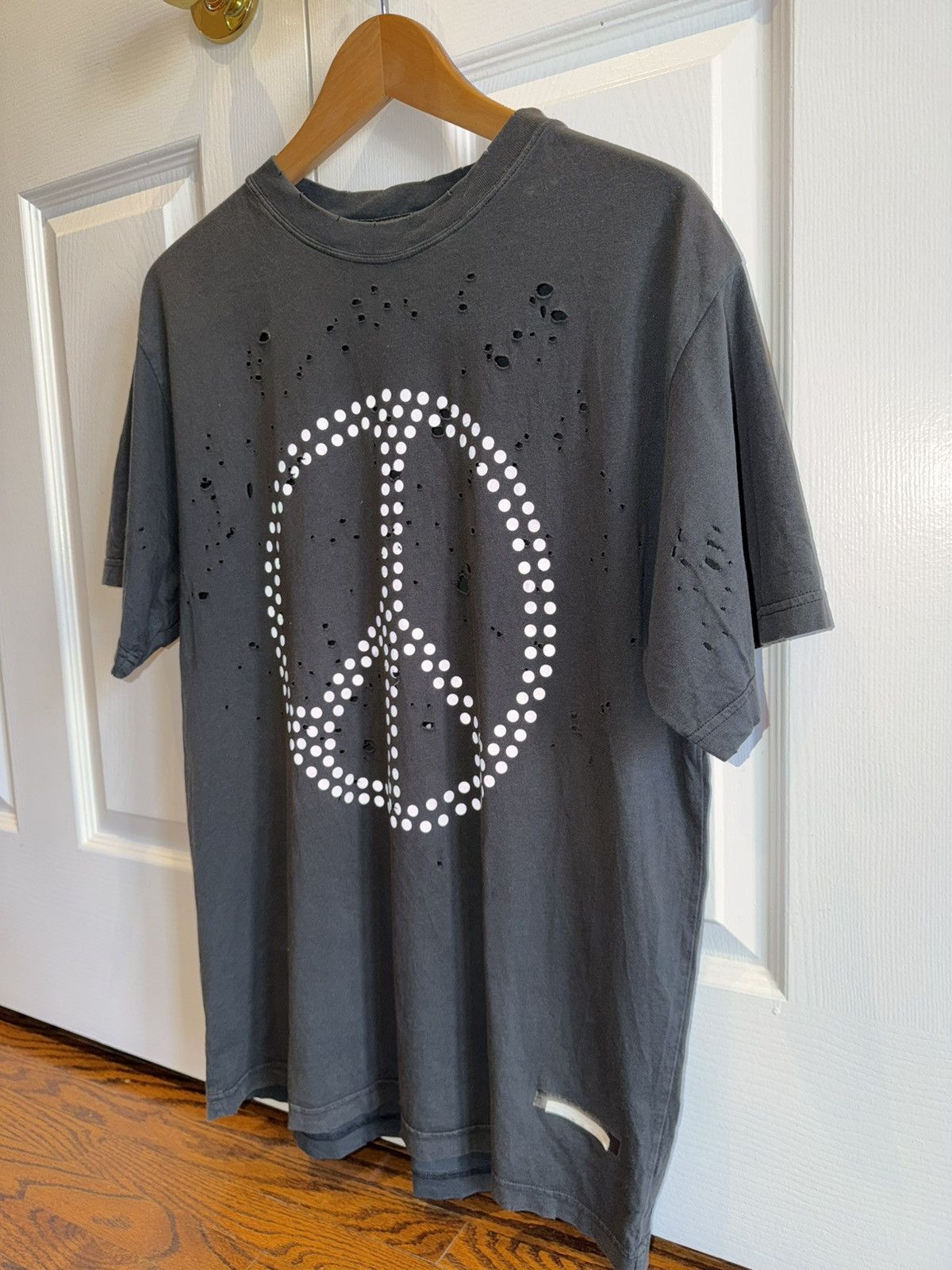Satisfy Satisfy Mothtech PEACE Reflective T-Shirt Large Size US L / EU 52-54 / 3 - 6 Thumbnail