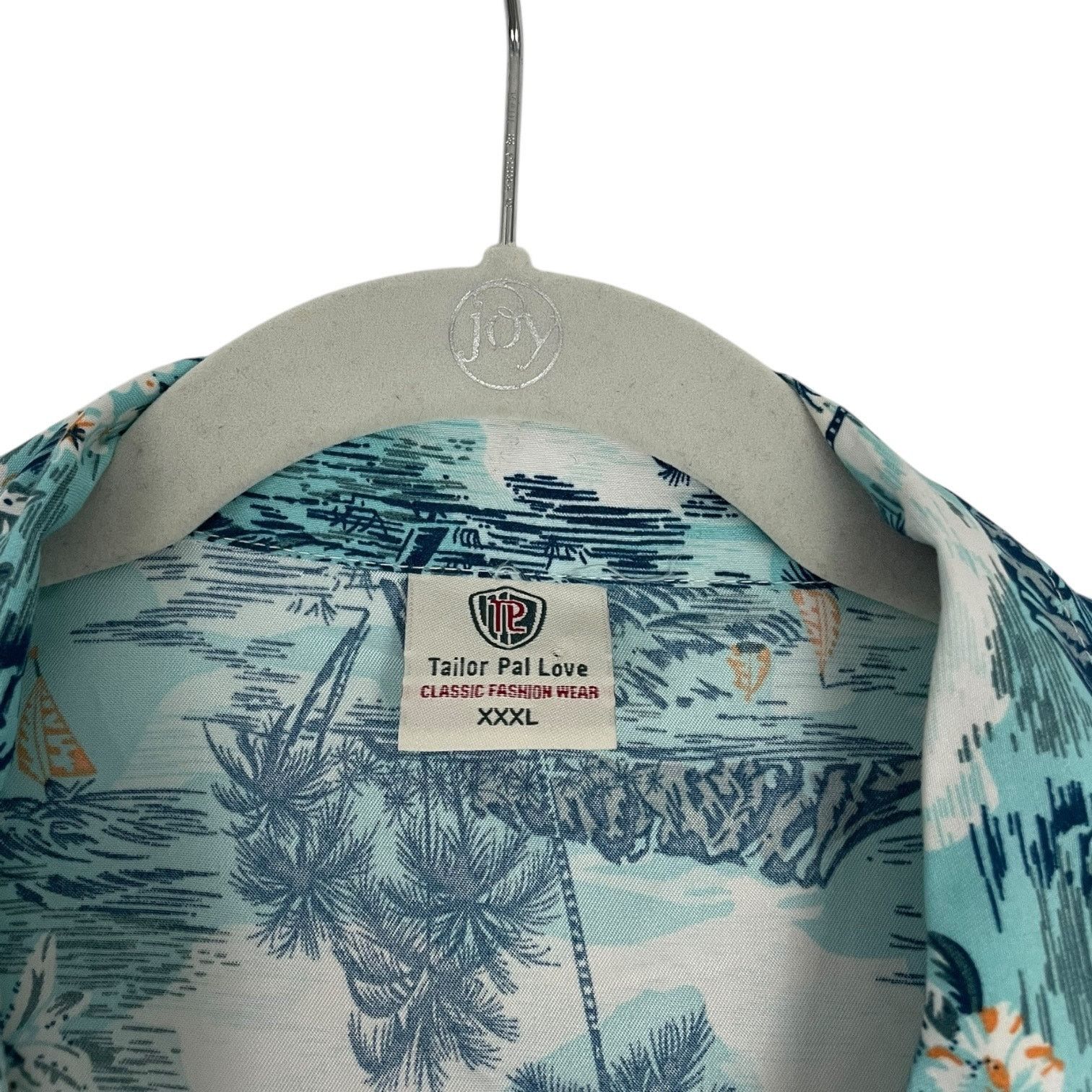 Other Tailor Pal Love Vintage Blue Hawaiian Button Down Shirt Size US XXL / EU 58 / 5 - 5 Thumbnail
