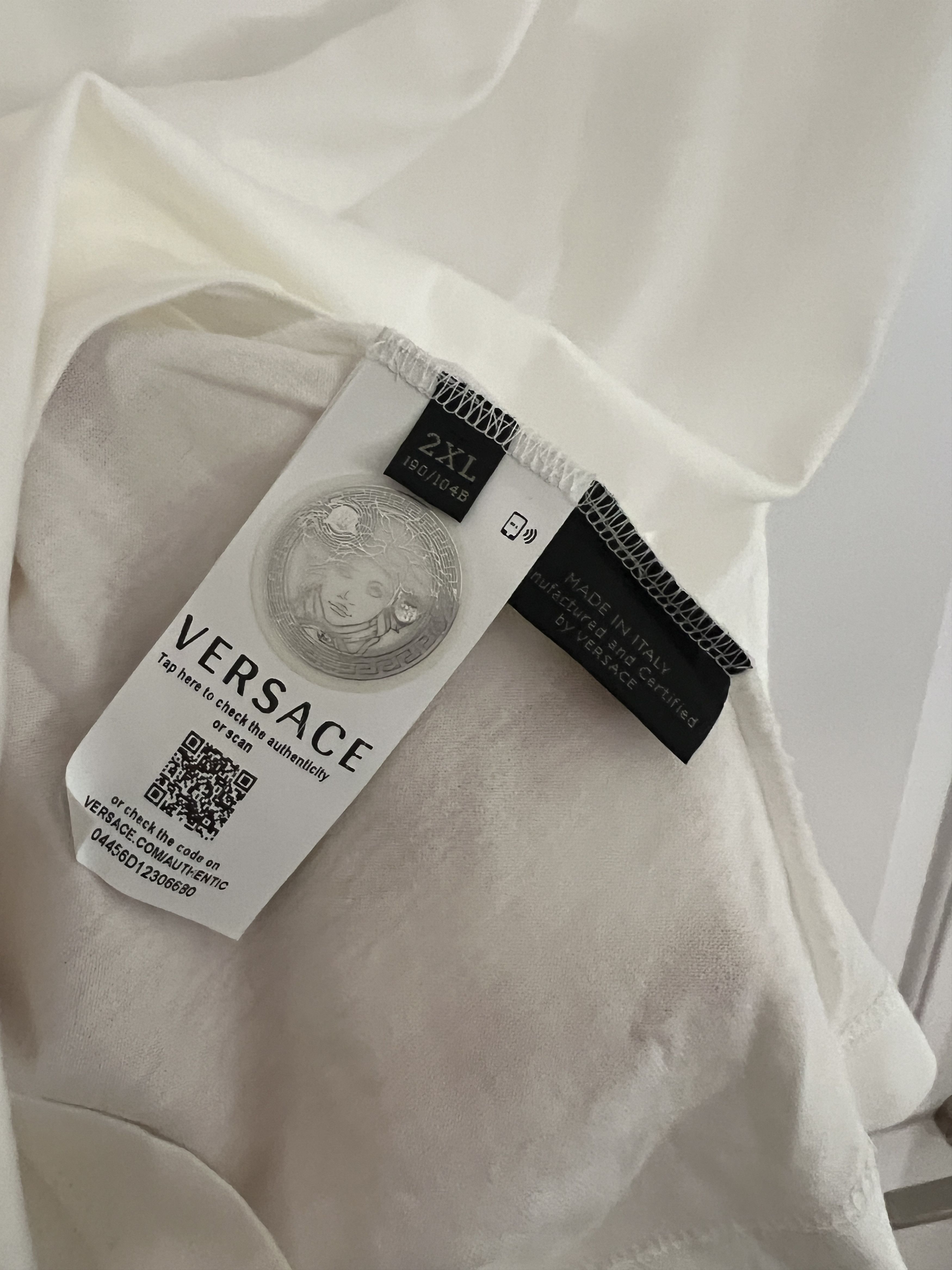 Versace new VERSACE RUNWAY T-shrit for Men XXL but fits like L or XL Size US XL / EU 56 / 4 - 8 Thumbnail