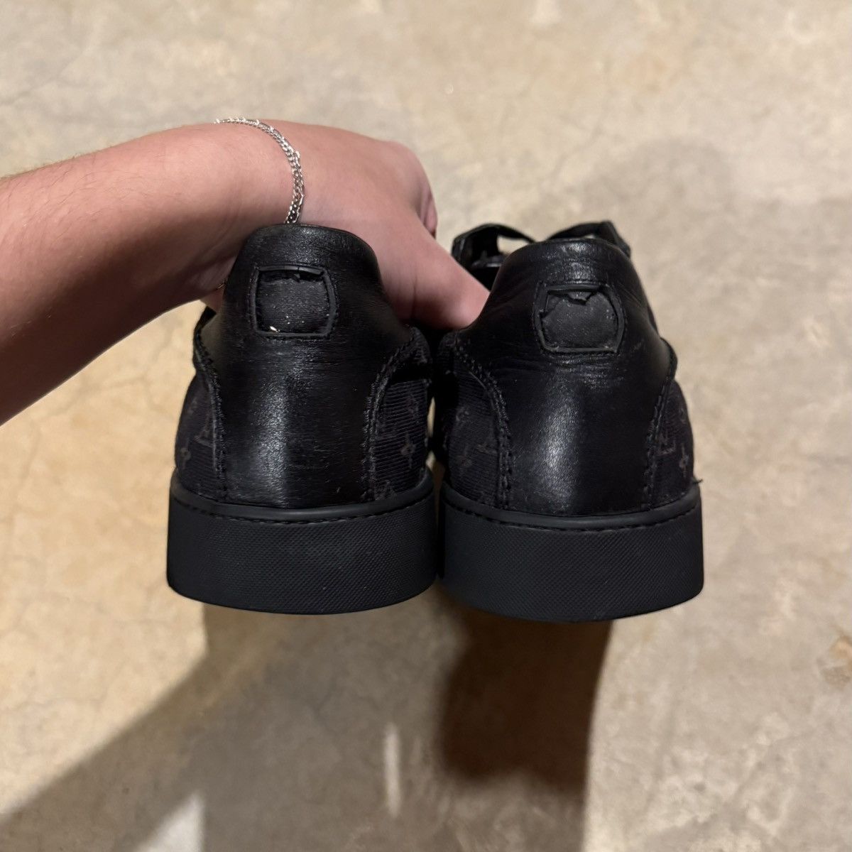 Louis Vuitton Vintage 2000s Louis Vuitton Monogram Skate Sneakers US 11 Size US 11 / EU 44 - 6 Thumbnail