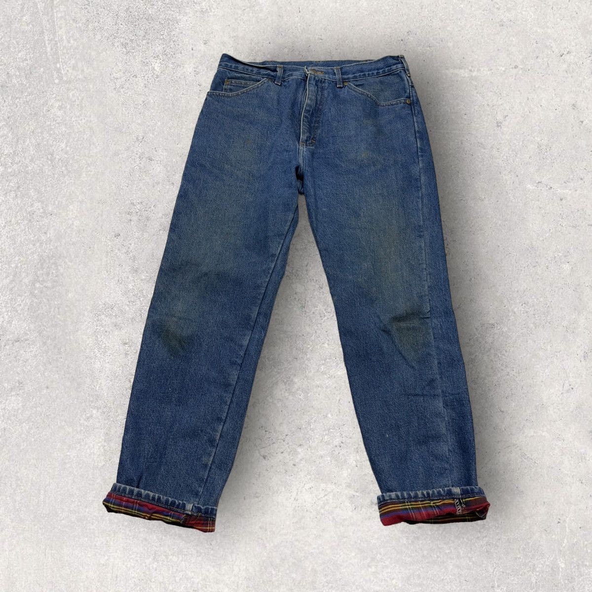 L.L. Bean × Vintage Vintage LL Bean flannel lined jeans Size US 35 - 1 Thumbnail