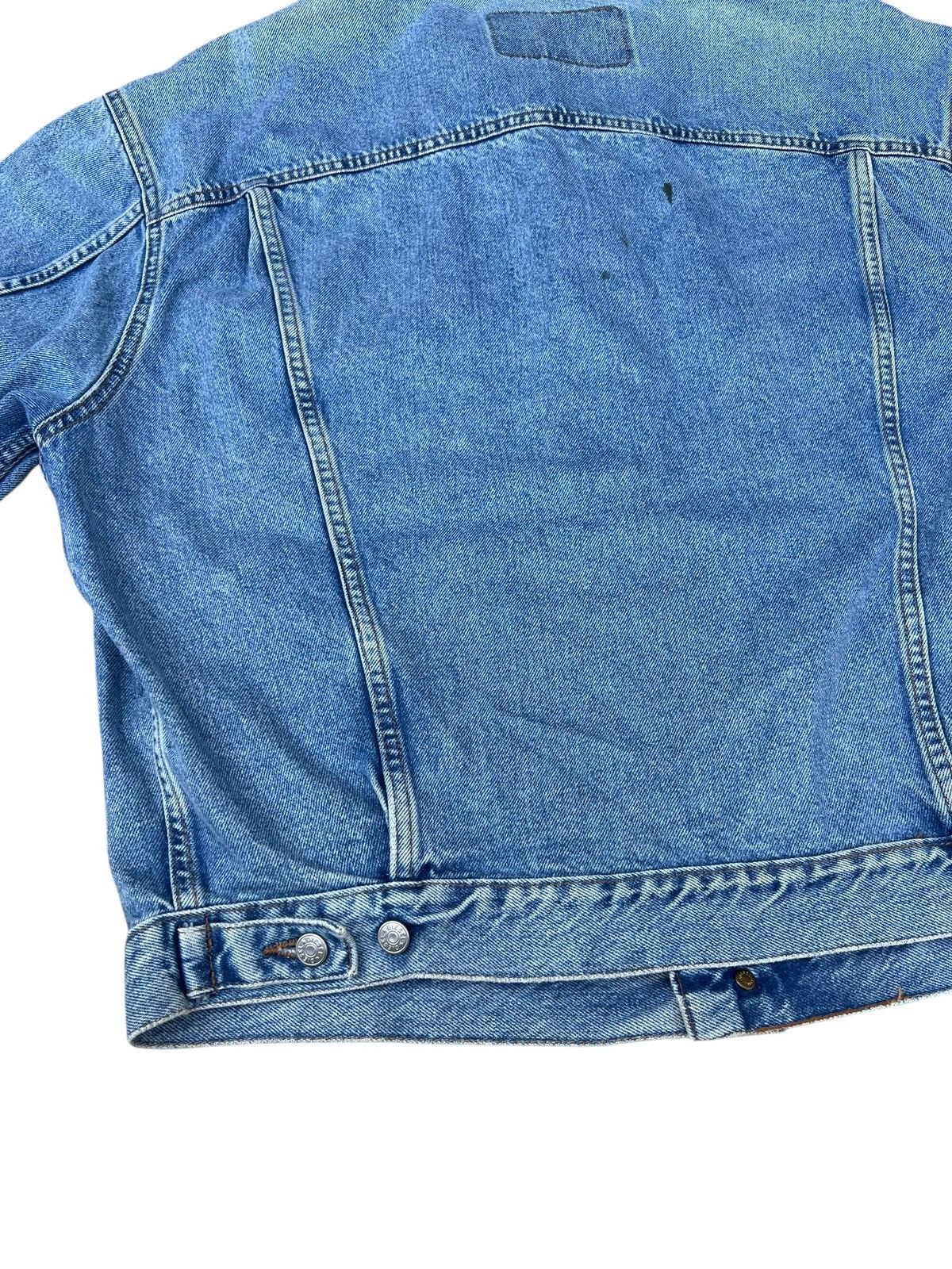 Diesel 90s Diesel Stars Series Distress Mud Denim Trucker Jacket Size US XL / EU 56 / 4 - 19 Thumbnail
