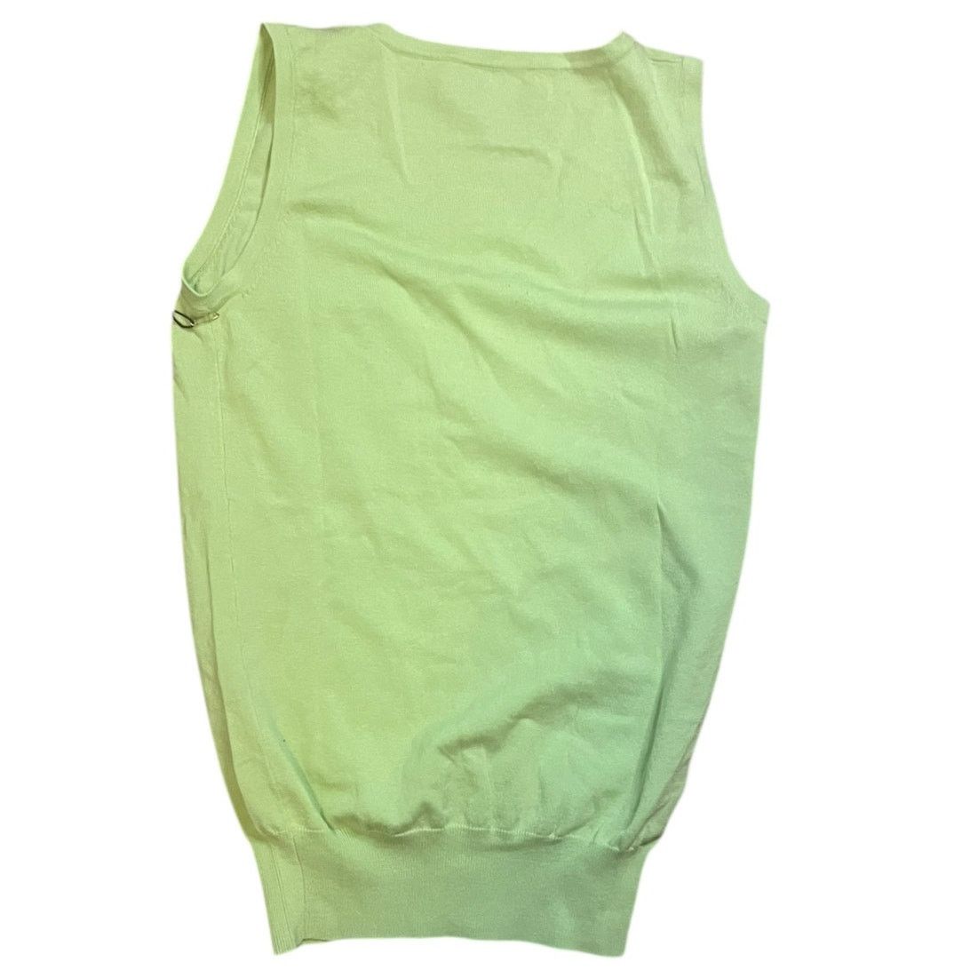 Designer Rondina New York Sleeveless Tank Top lime Green - Size Small Size S / US 4 / IT 40 - 2 Thumbnail