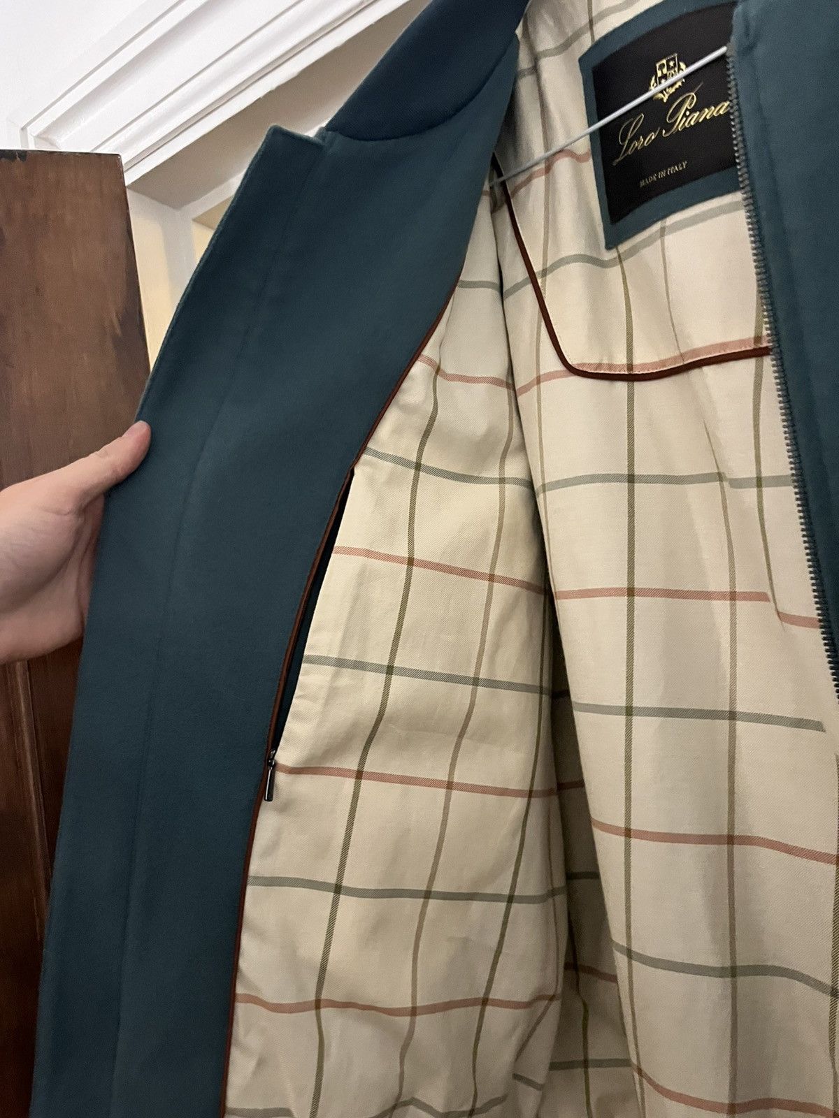 Loro Piana Loro Piana green cashmere bomber size medium/large Size US L / EU 52-54 / 3 - 3 Thumbnail