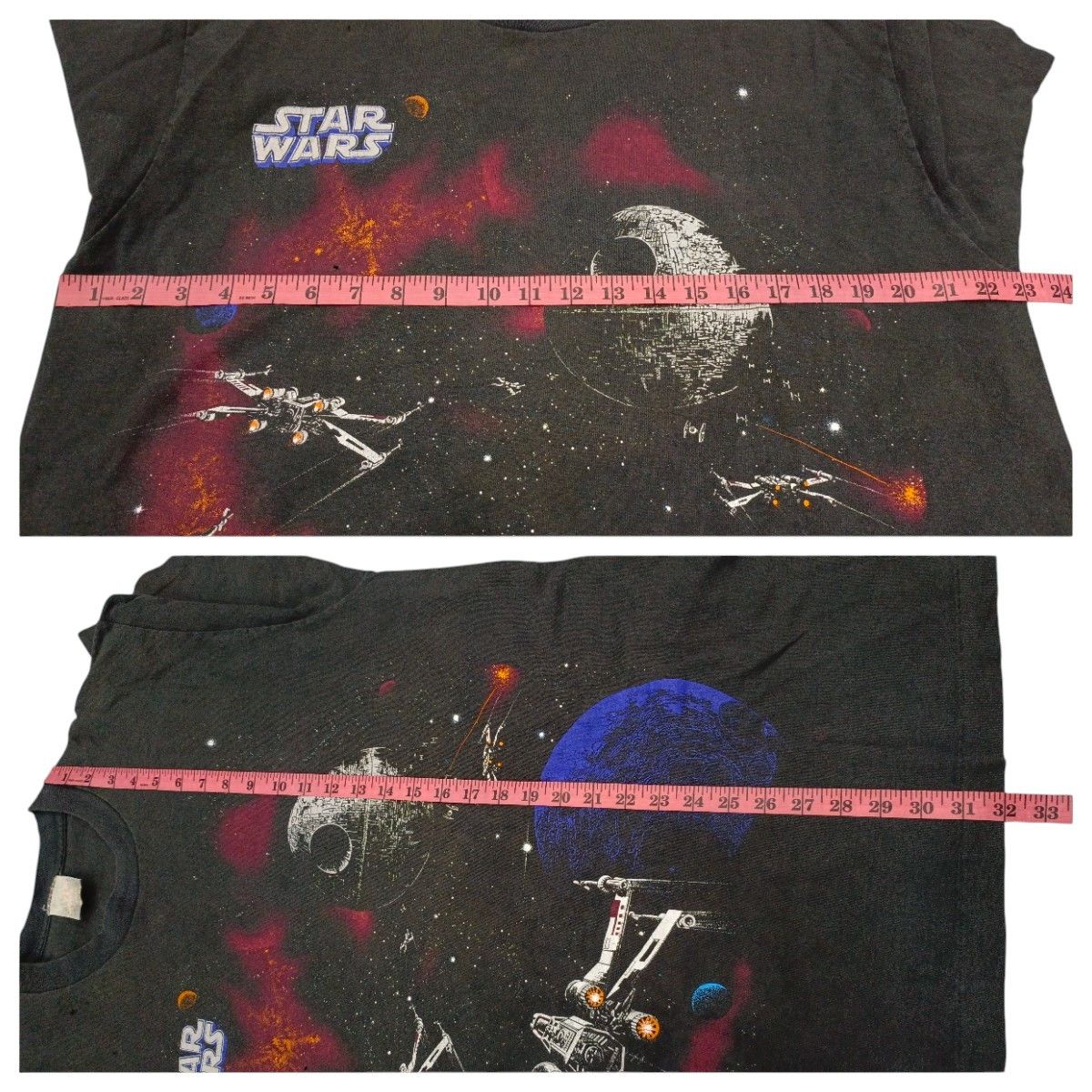 Vintage Vintage 90s Faded Star Wars Death Star Size US XL / EU 56 / 4 - 8 Thumbnail