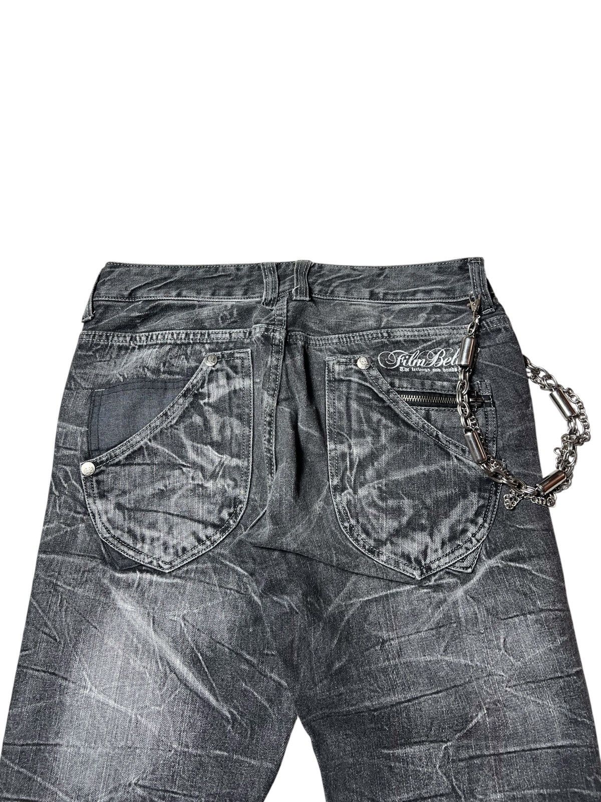 Japanese Brand Wild Life Studed Ifsixwasnine Style Clawn Mark Pants Size US 30 / EU 46 - 13 Thumbnail