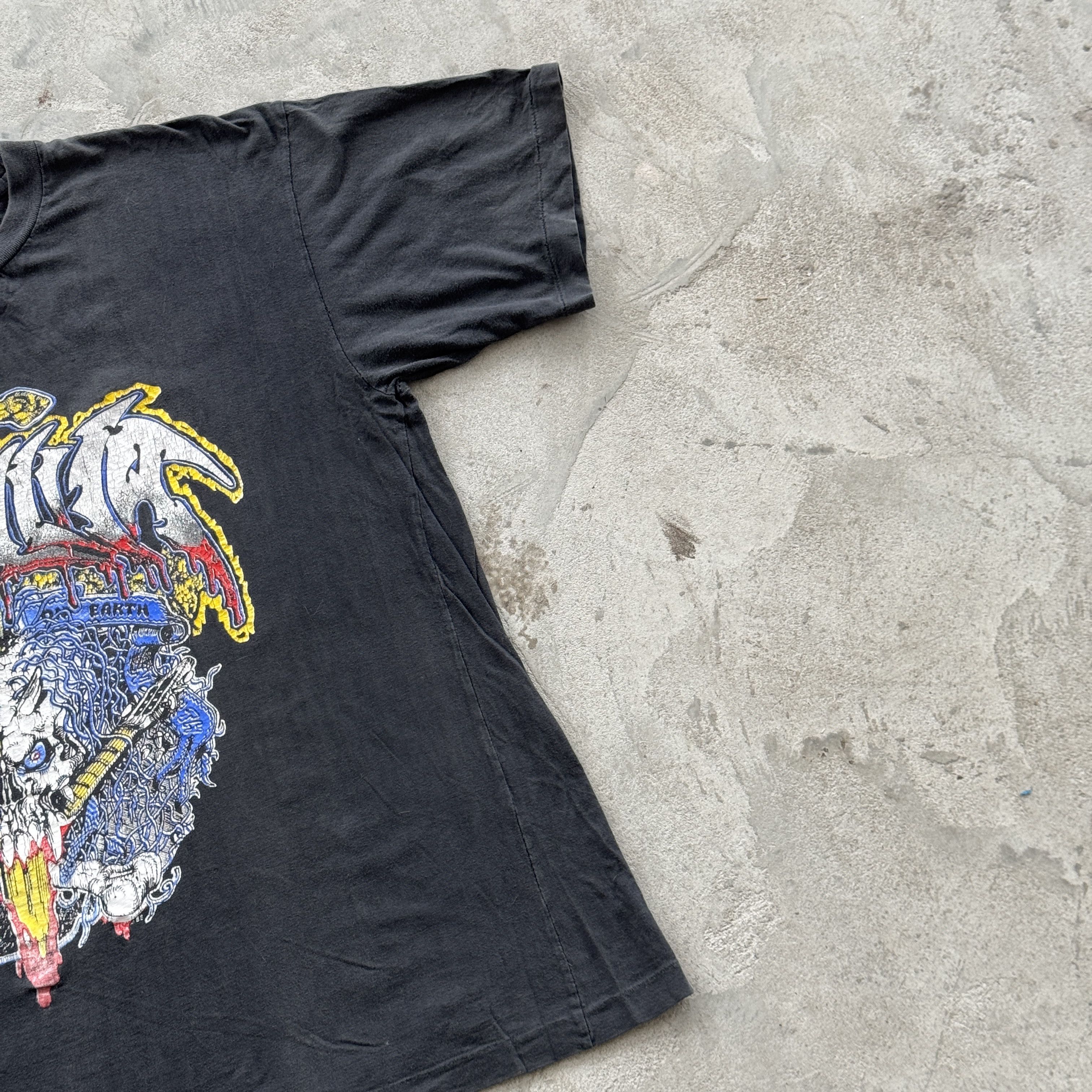 Metallica Vintage Metallica Justice For All Graphic T-Shirt Black Size US L / EU 52-54 / 3 - 2 Thumbnail