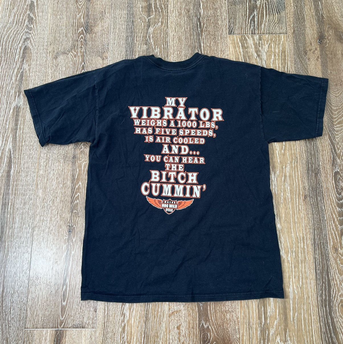 Vintage Y2k hog wild motorcycles biker tee Size US L / EU 52-54 / 3 - 1 Thumbnail