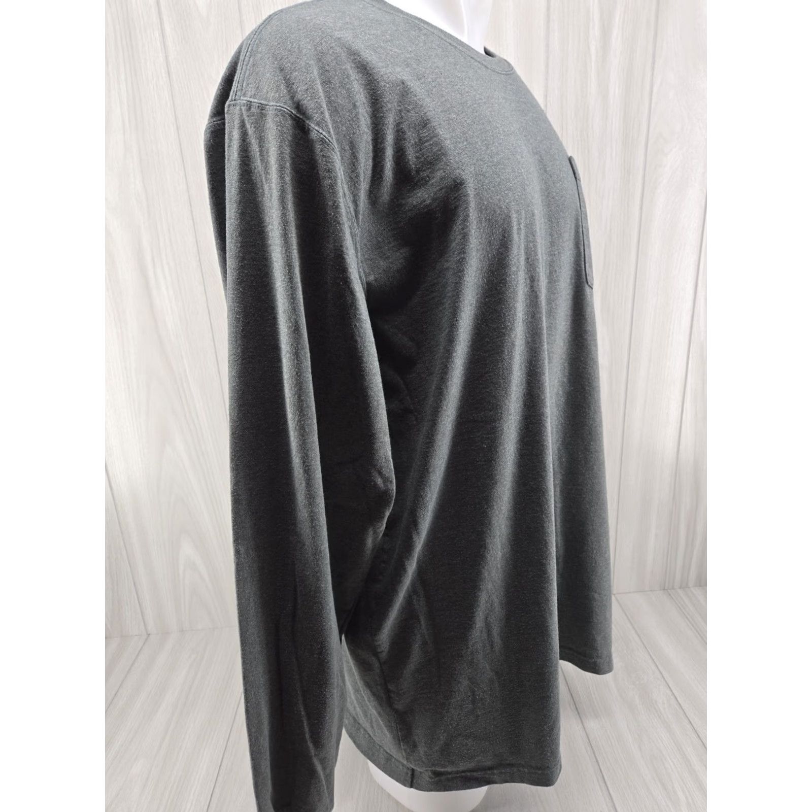 Carhartt VINTAGE Carhartt Shirt Mens XL Tall Green Loose Fit Long Sleeve Pocket K126-354 Size US XL / EU 56 / 4 - 5 Thumbnail