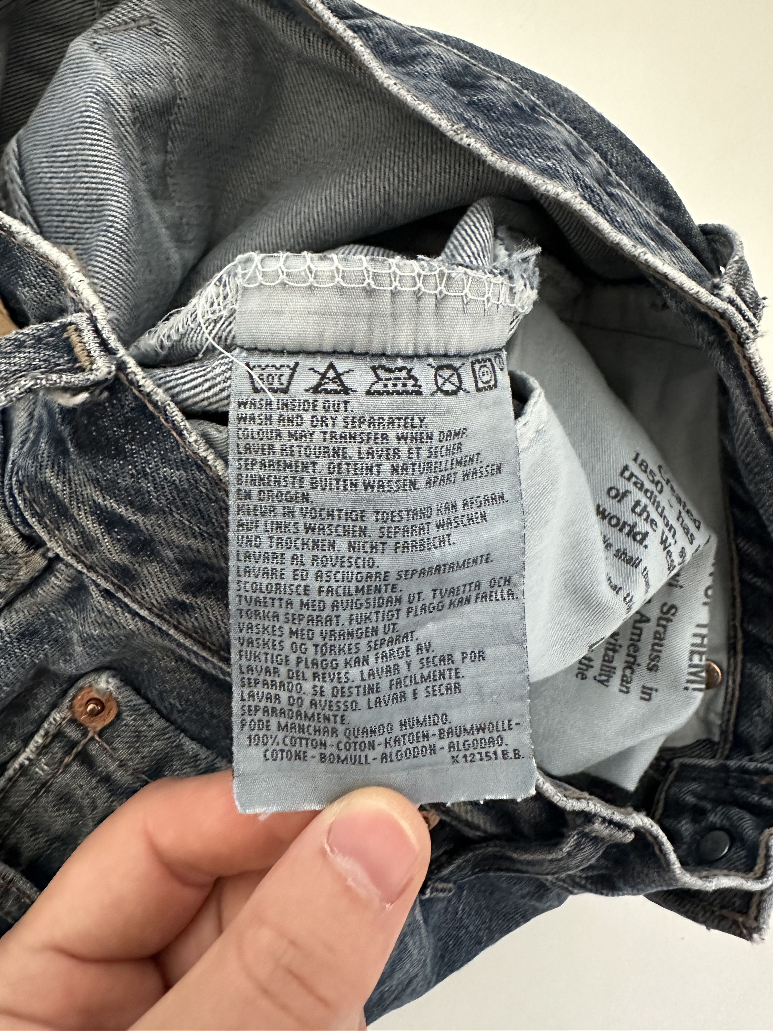 Levi's Vintage Clothing Levi's 508 Vintage Stonewashed Denim Jeans W30L32 Made In UK Size US 30 / EU 46 - 6 Thumbnail
